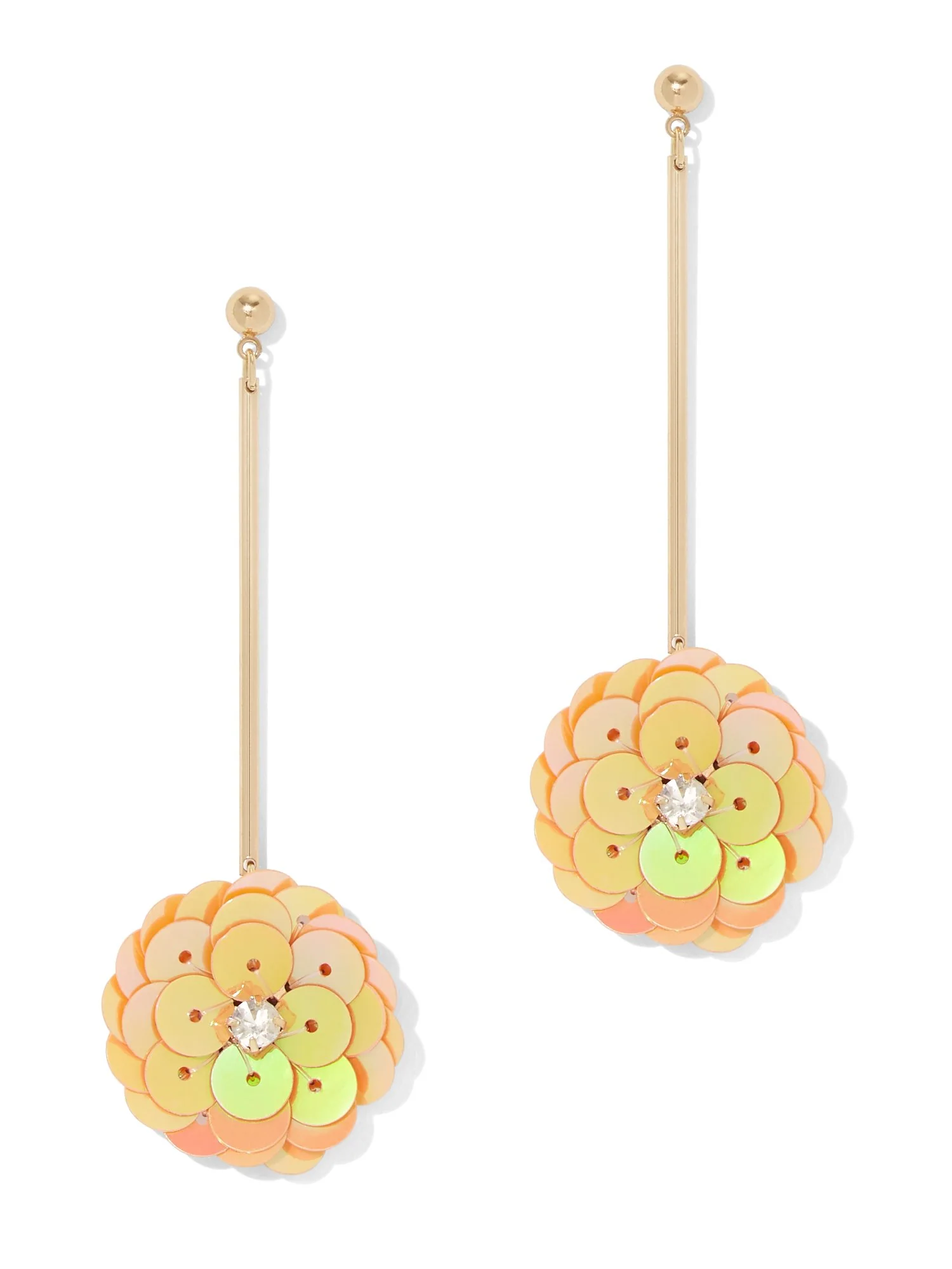 Sequin Flower Earring