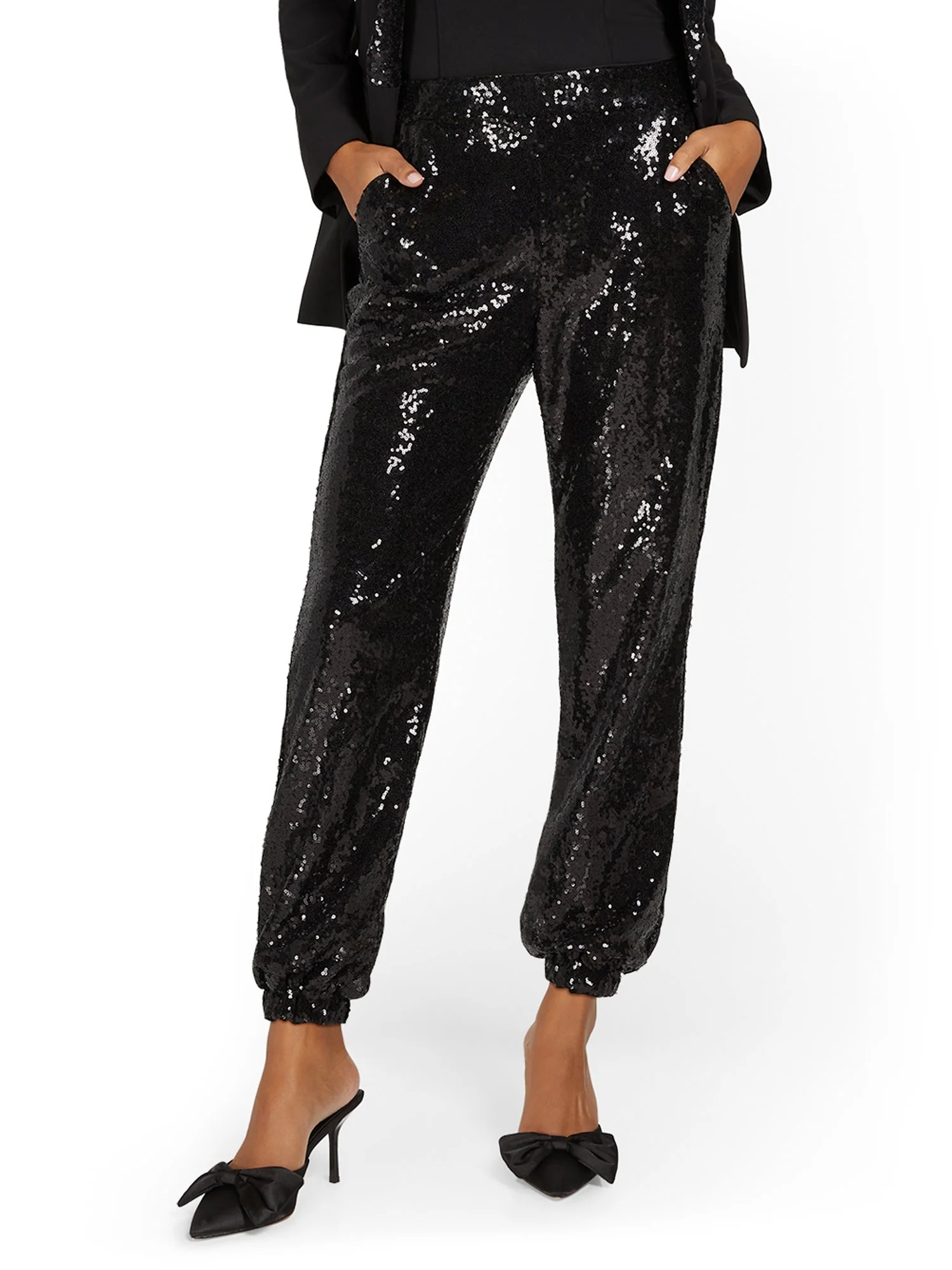 Sequin Jogger Pant - Image 2