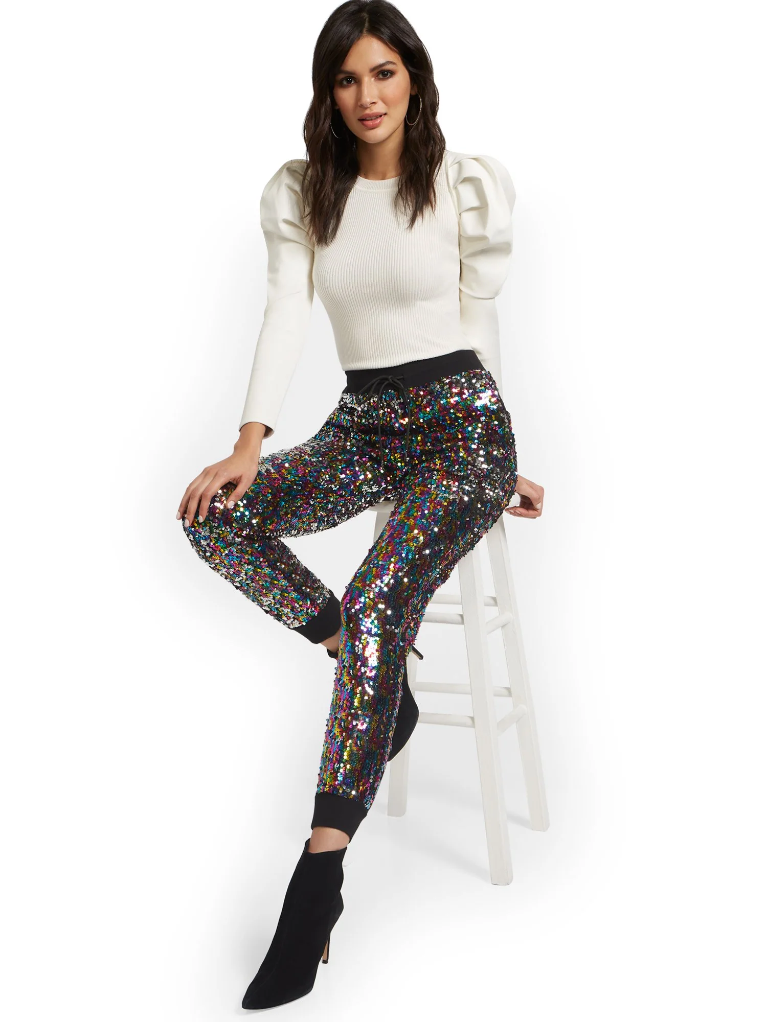 Sequin Jogger Pant - 7th Avenue