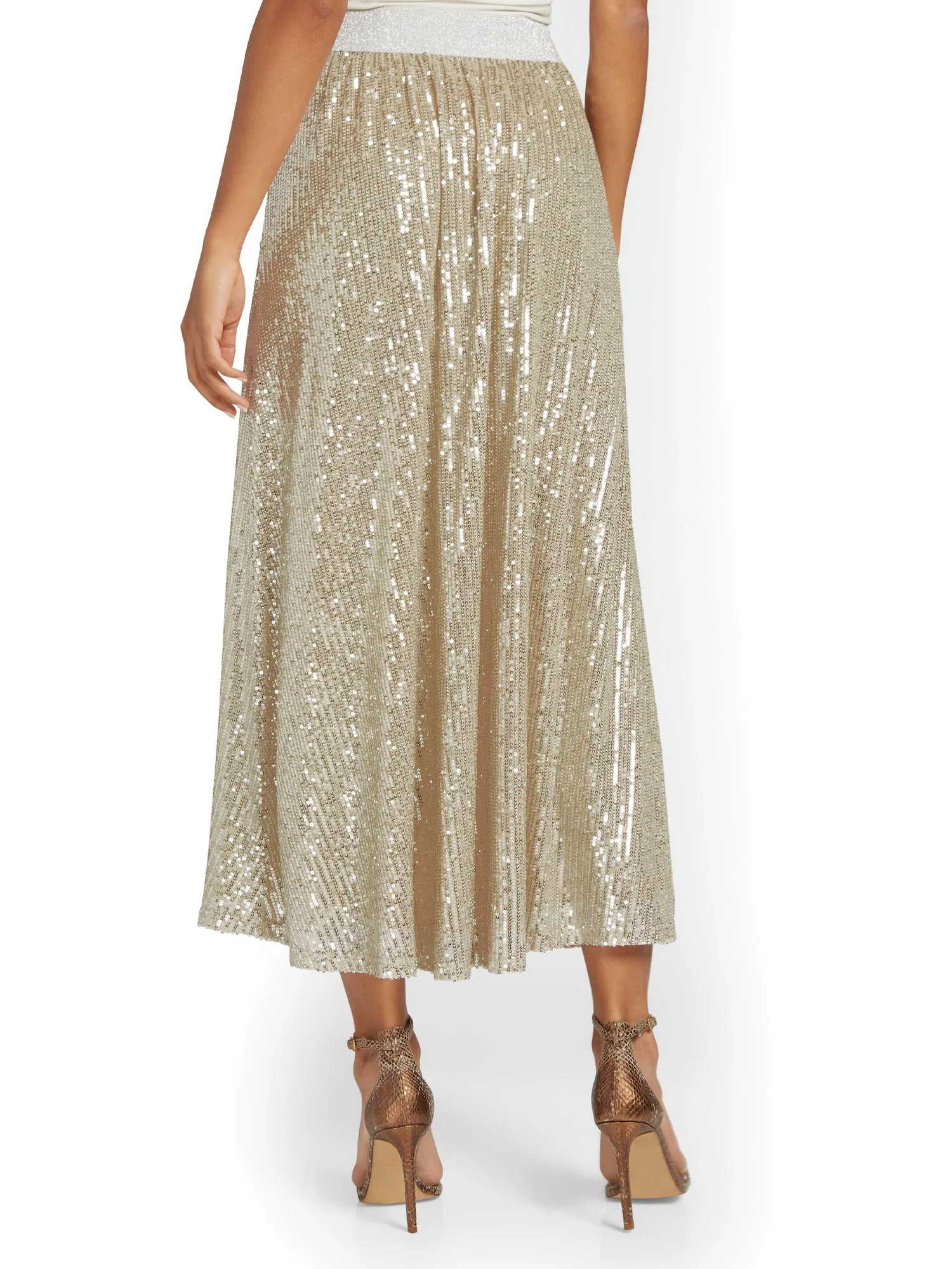 See And Be Seen Sequin Maxi Skirt - Brands We Love - Image 7