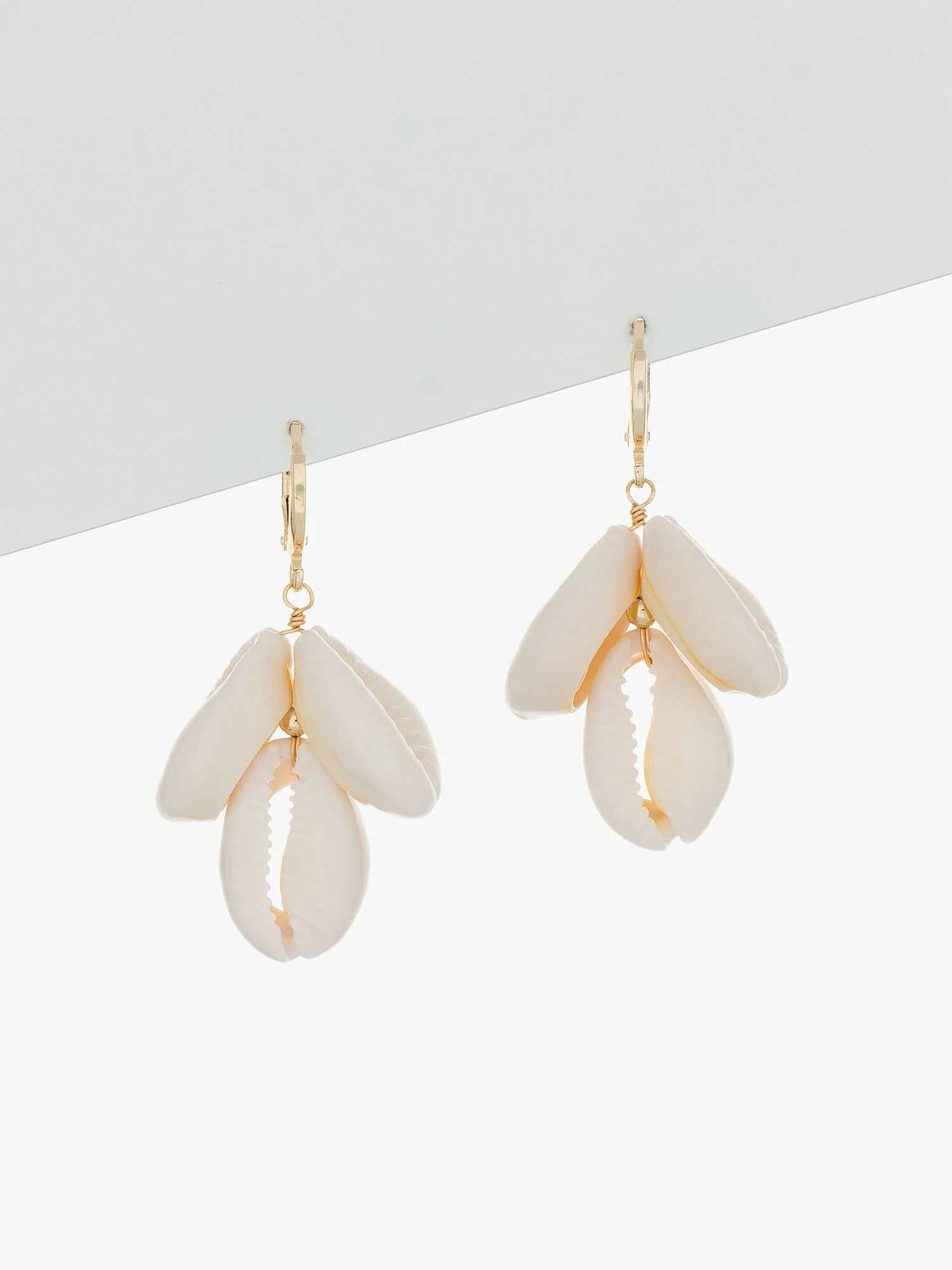 Shell Drop Earrings - Image 2