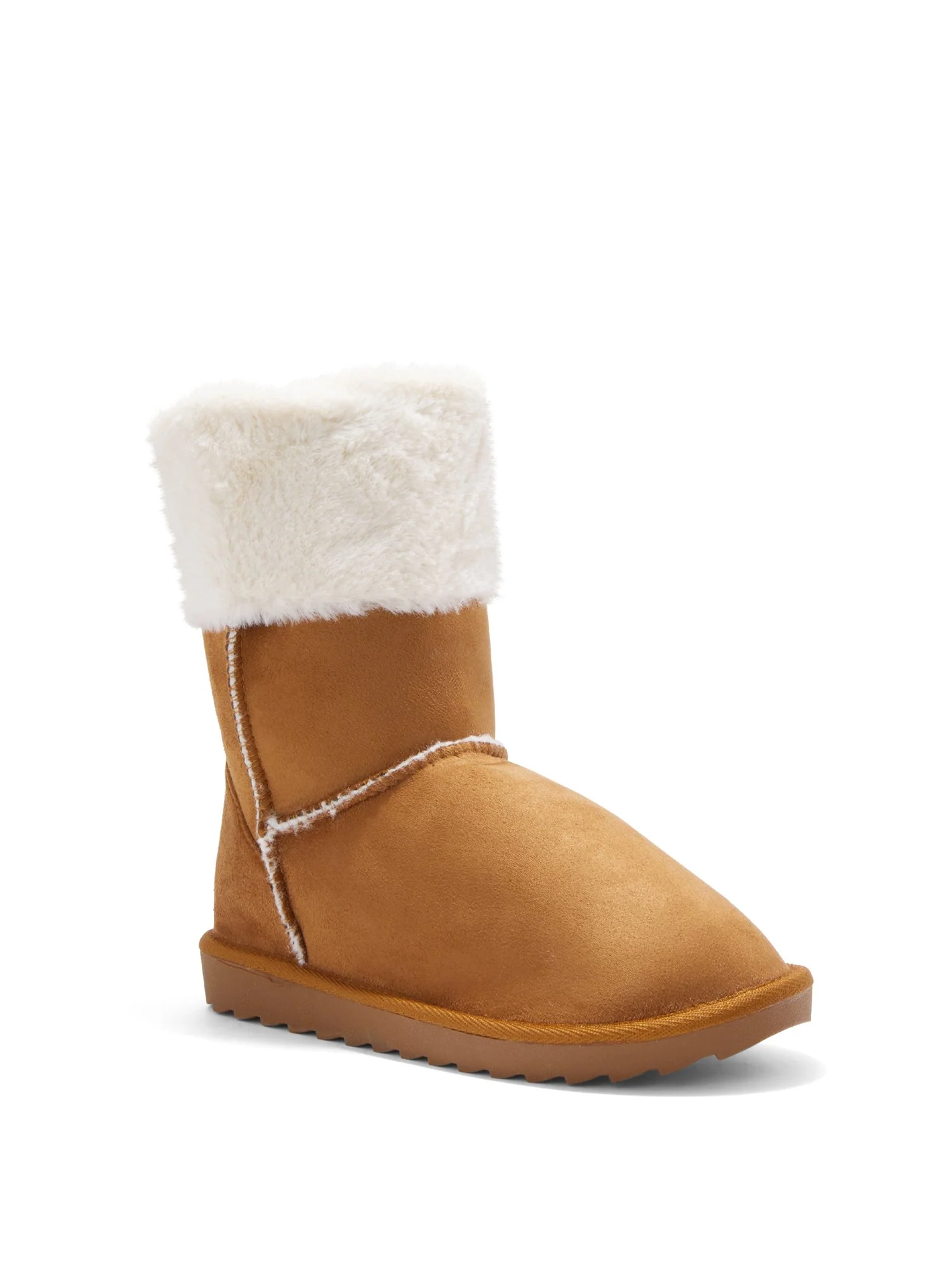 Sherpa Faux-Fur Cuff Bootie - Image 2