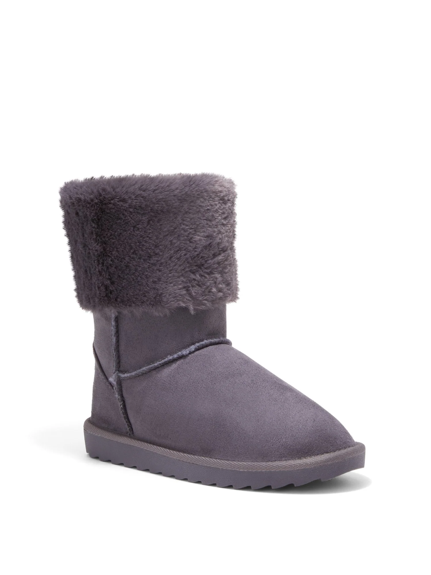 Sherpa Faux-Fur Cuff Bootie - Image 7