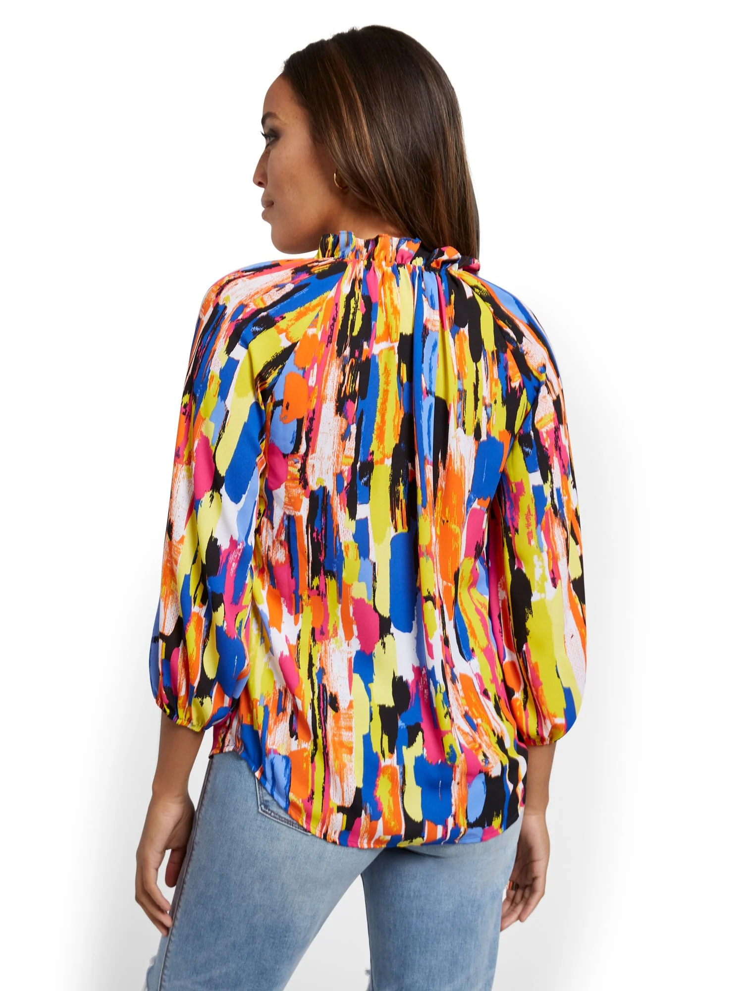 Shirred Pullover Top - Image 3