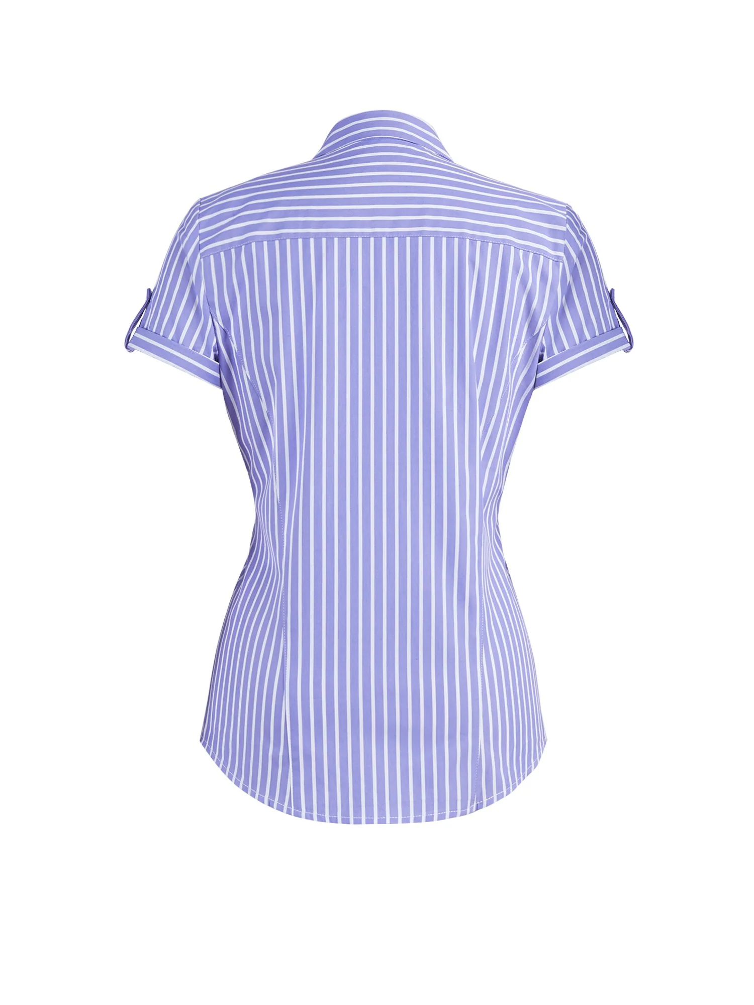 Short-Sleeve Madison Stretch Shirt - Secret Snap - 7th Avenue - Image 2