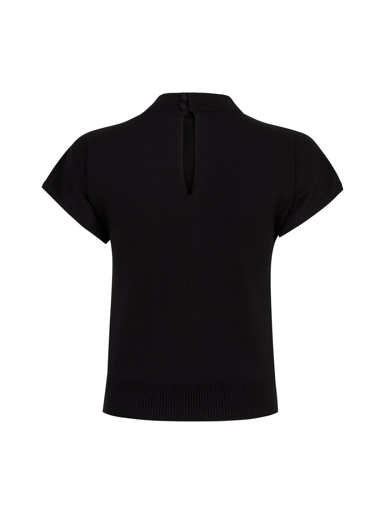 Short-Sleeve Mockneck Sweater - The NY&C Legacy Collection - Image 3