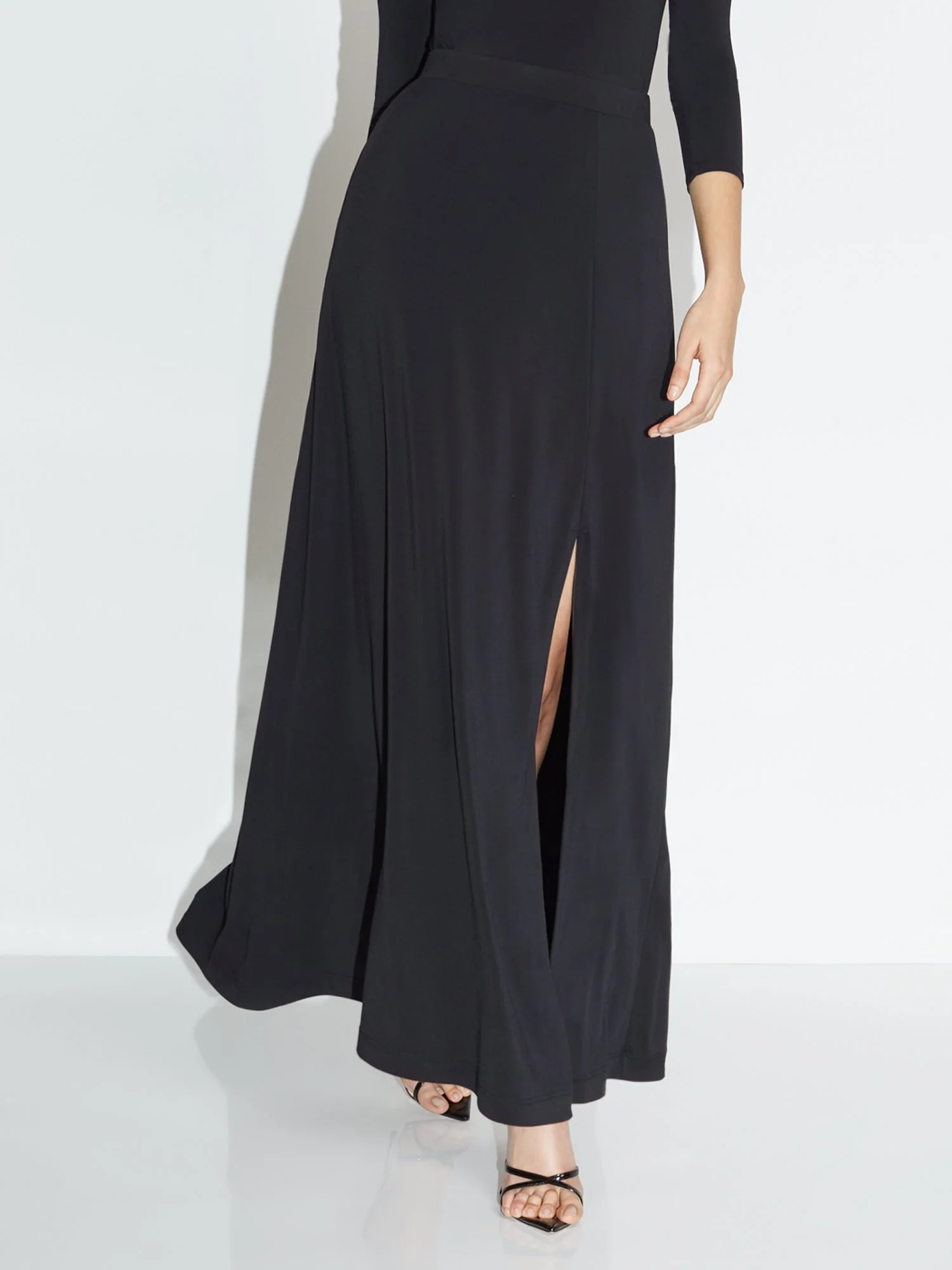 Side-Slit Maxi Skirt - NY&C Style System - Image 2