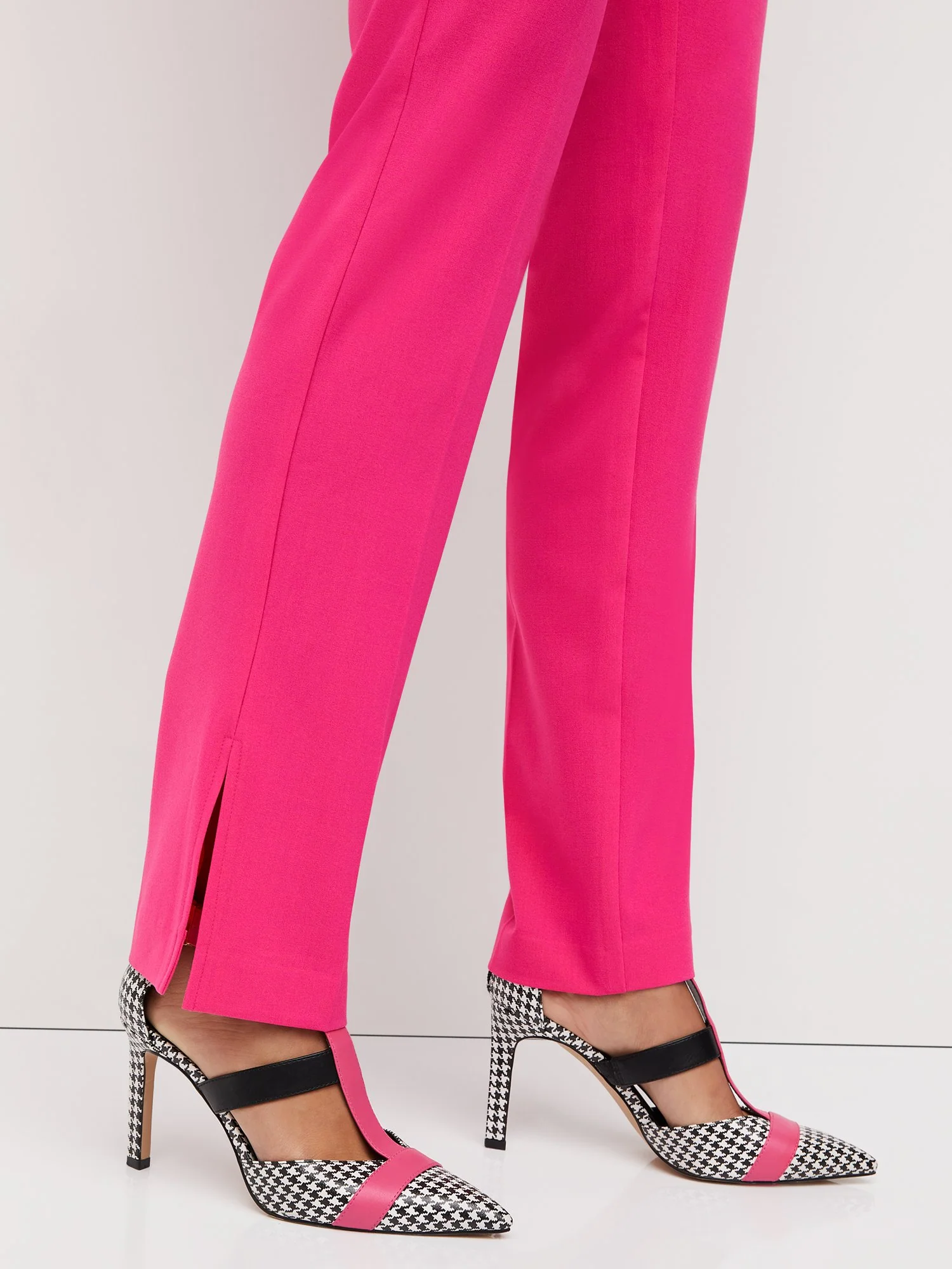 Side-Slit Straight-Leg Pant - Essential Stretch - Image 4