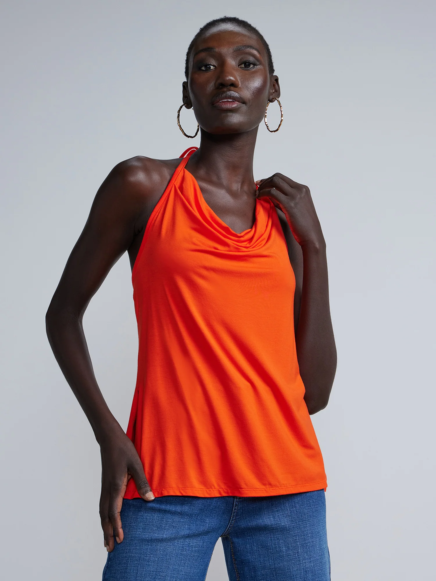 Side Slit Tie-Back Top - Image 6