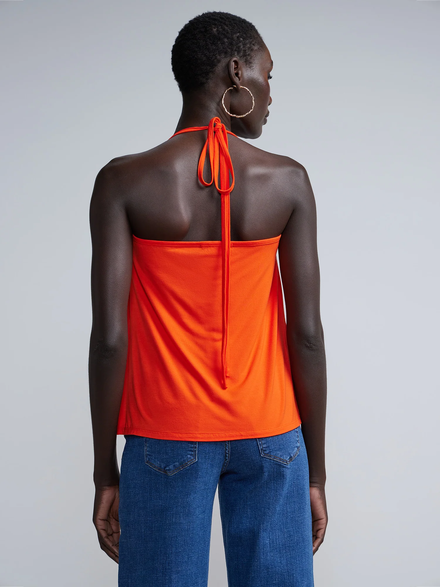 Side Slit Tie-Back Top - Image 8