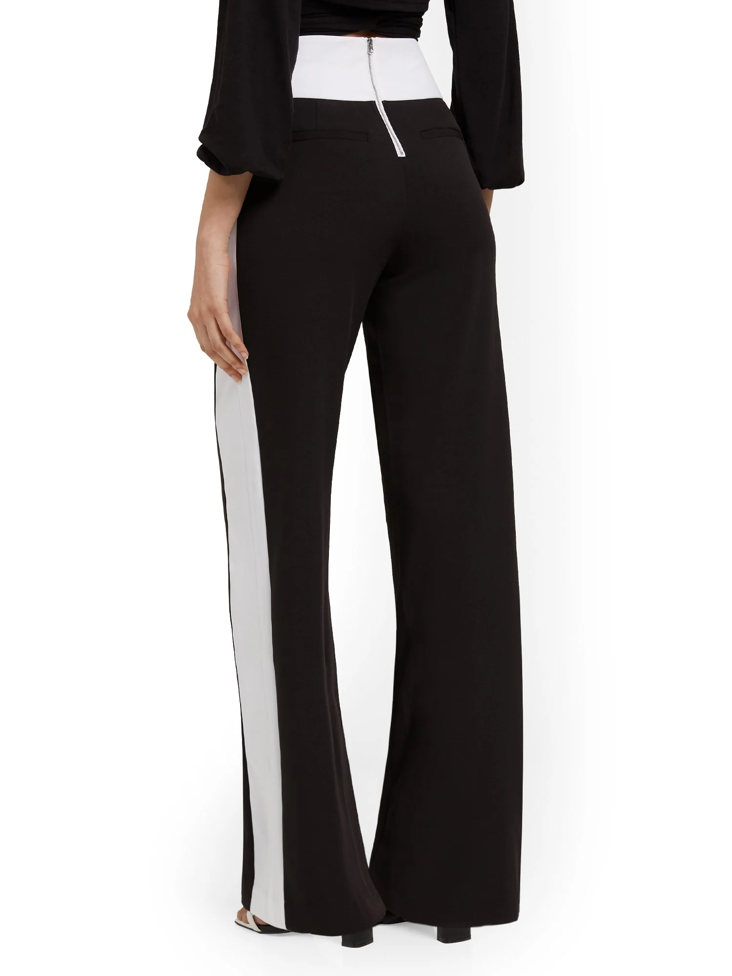Side-Stripe Wide-Leg Pant - Image 3