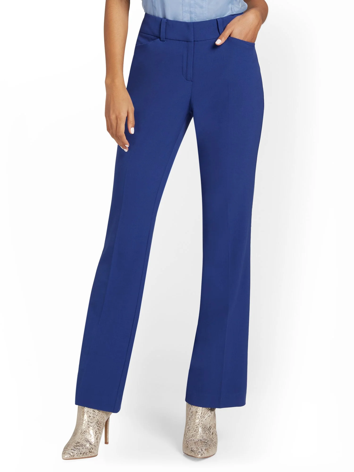 Signature Fit Straight-Leg Pant - All-Season Stretch - 7th Avenue - Image 23