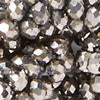 Silvertone Beaded Ribbon Necklace - Image 3