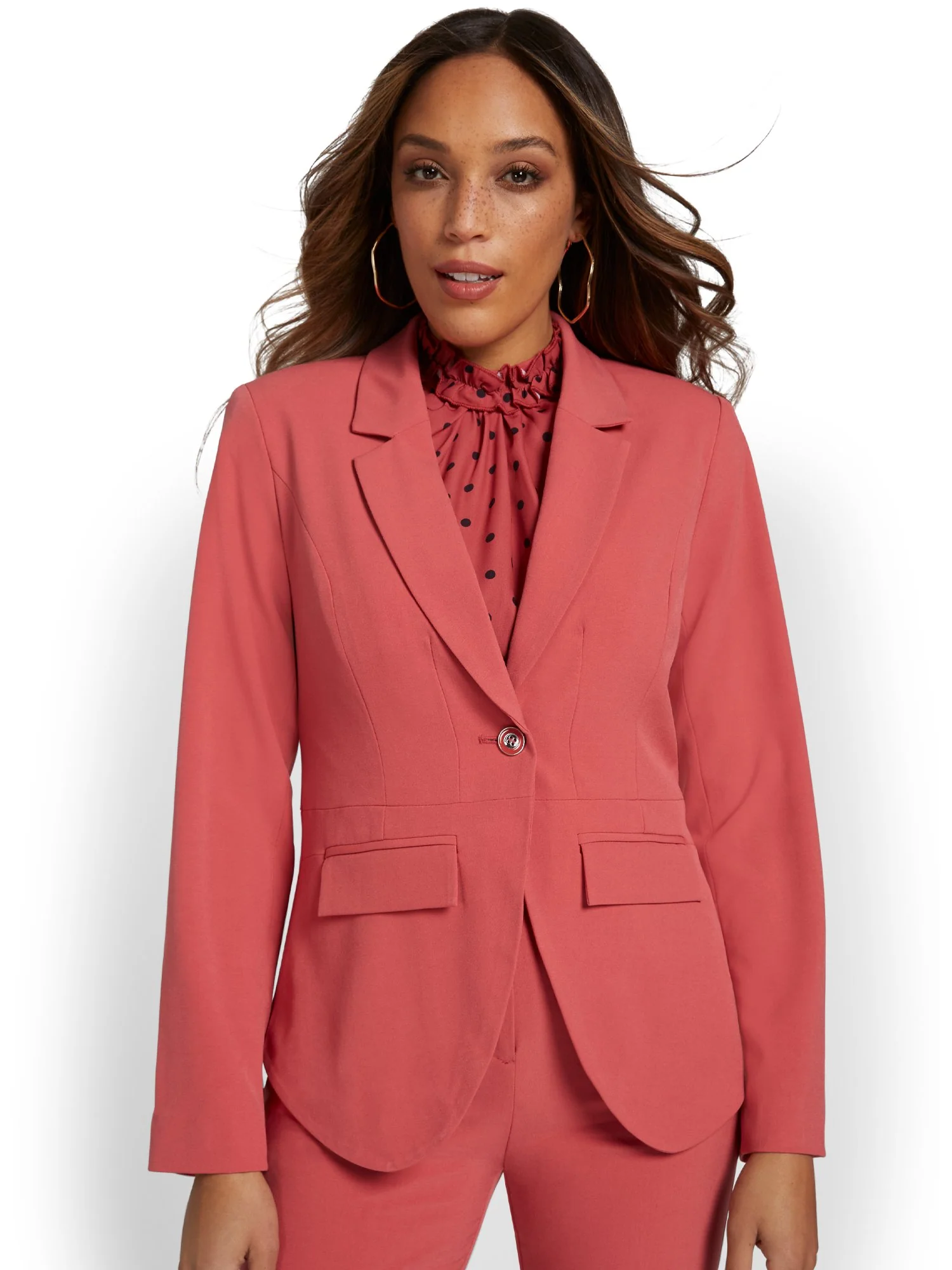 Single-Button Jacket - Essential Stretch - Image 16