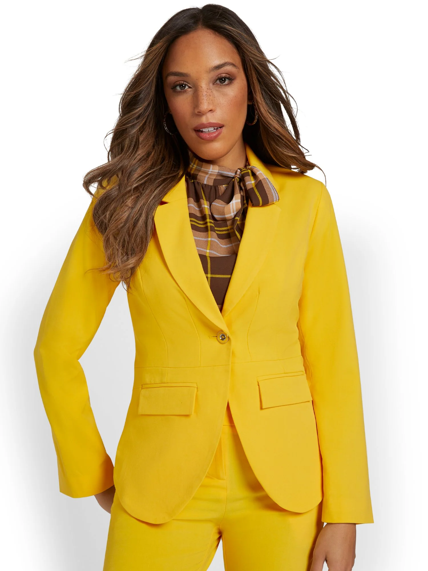Single-Button Jacket - Essential Stretch - Image 6