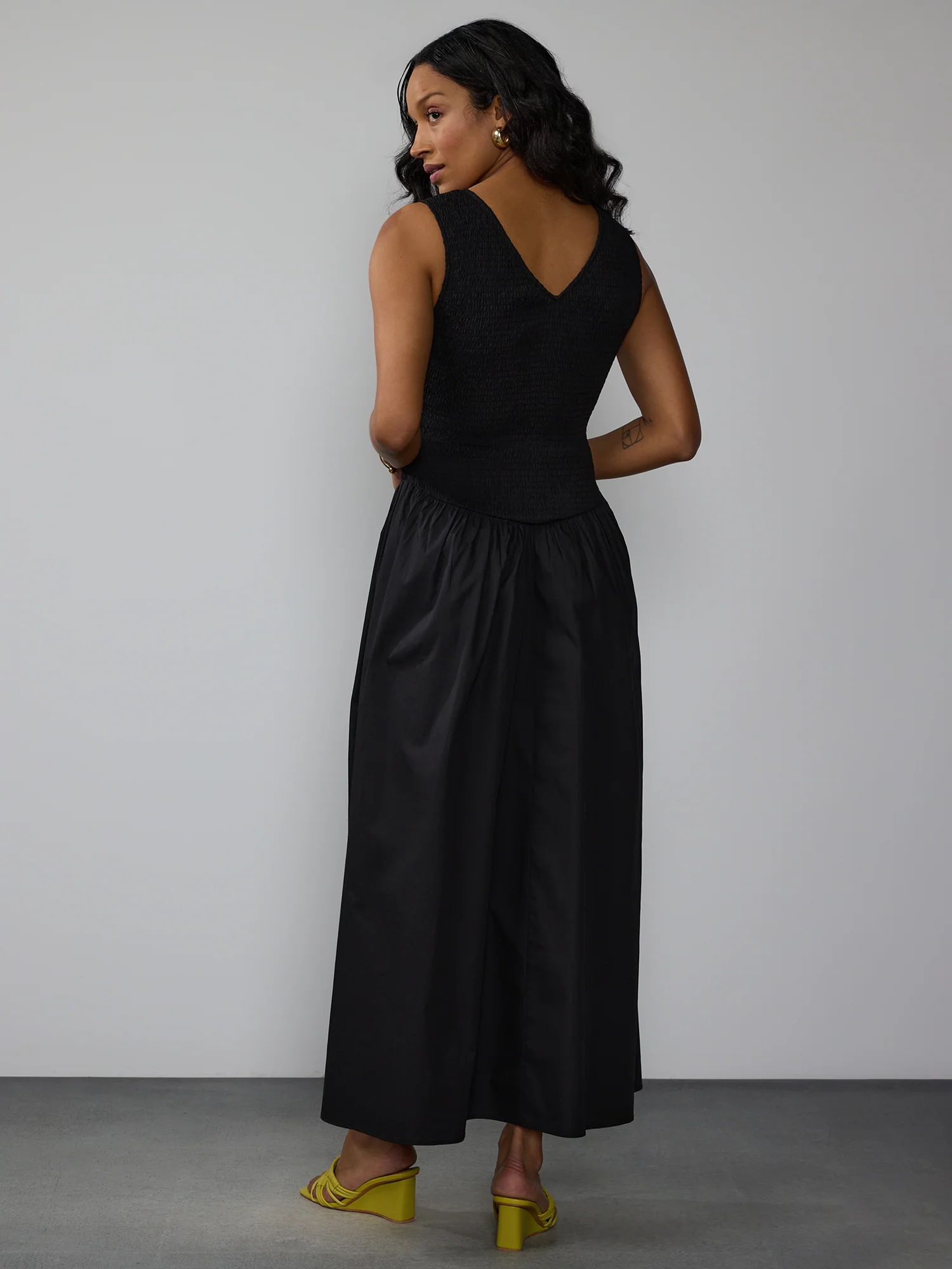 Drop Waist Corset Style Maxi Dress - Image 3