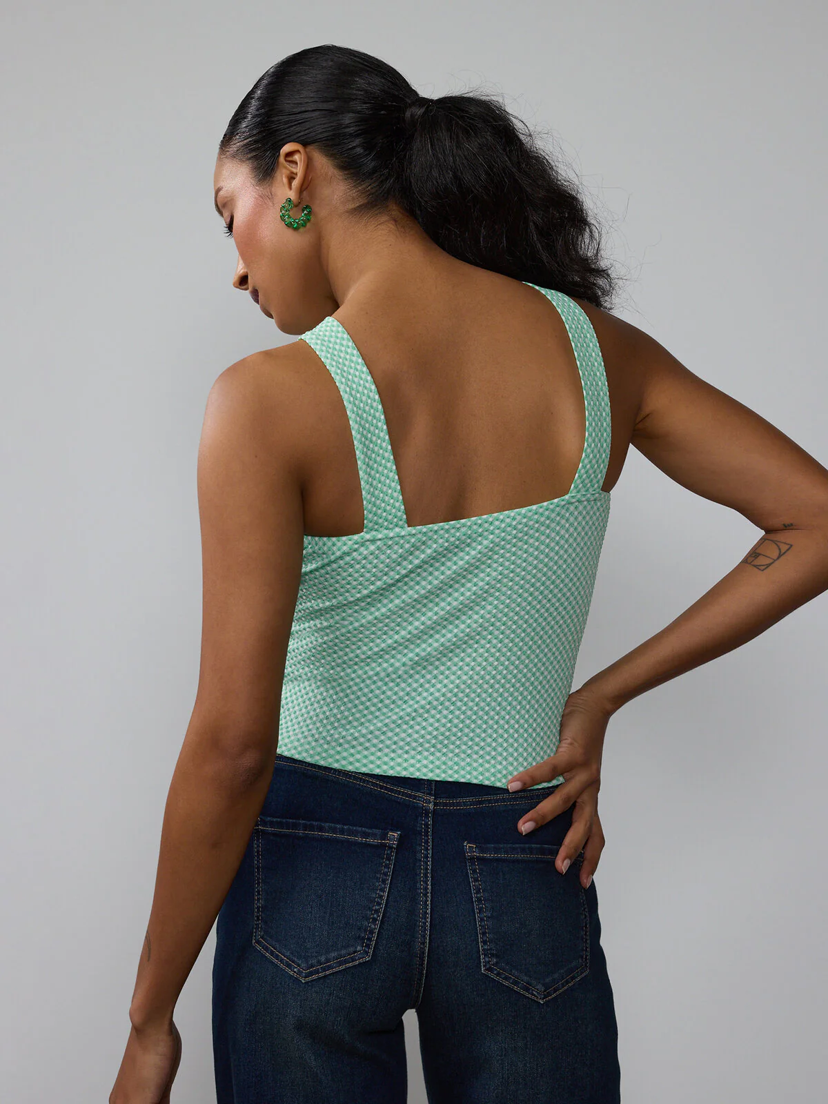O-Ring Halter Neck Tank Top - Image 3