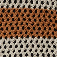 Sleeveless Open Stitch Stripe Tunic - Image 6