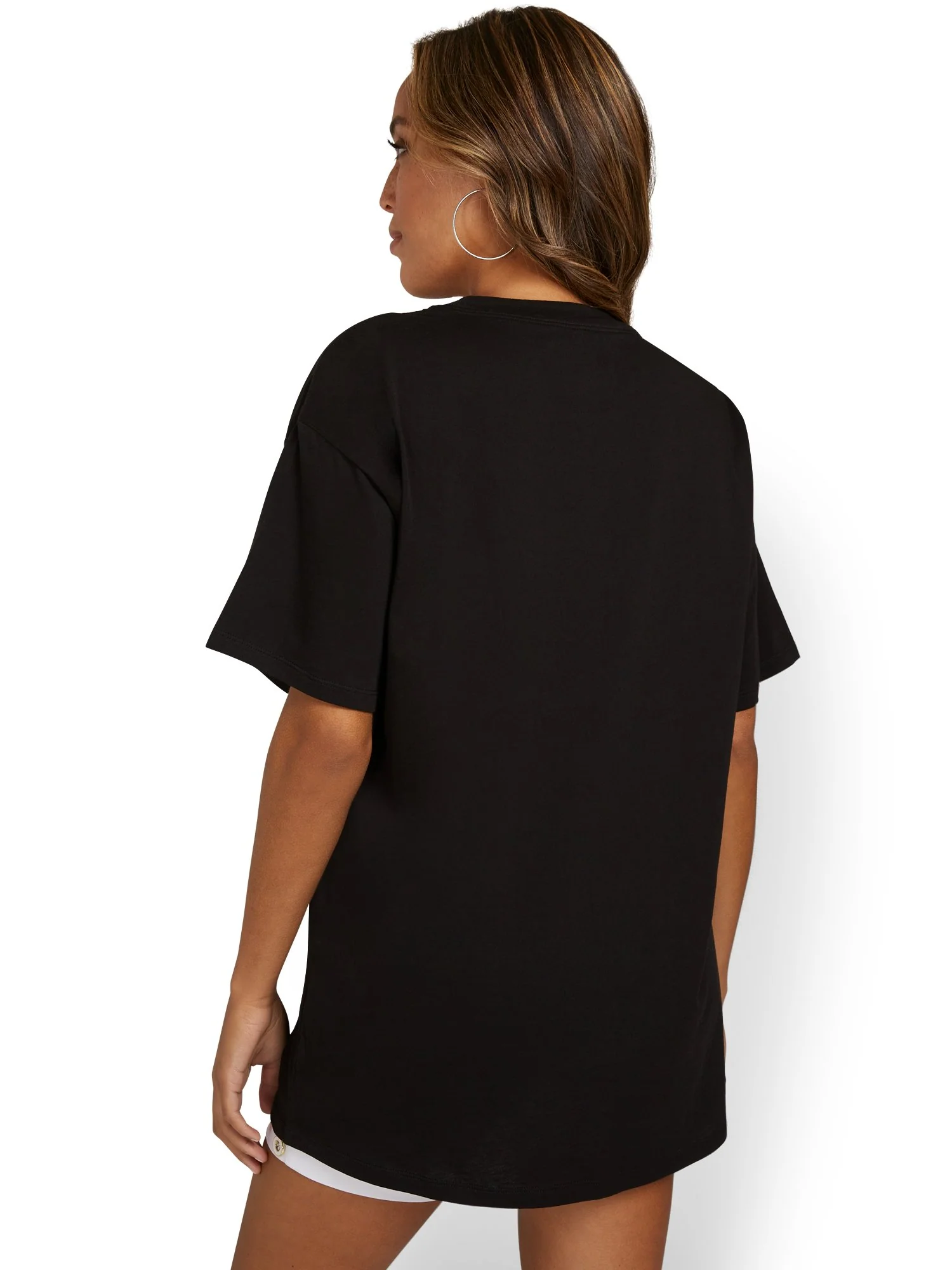 Slay At Home Mom Oversized Graphic Tee - Image 3