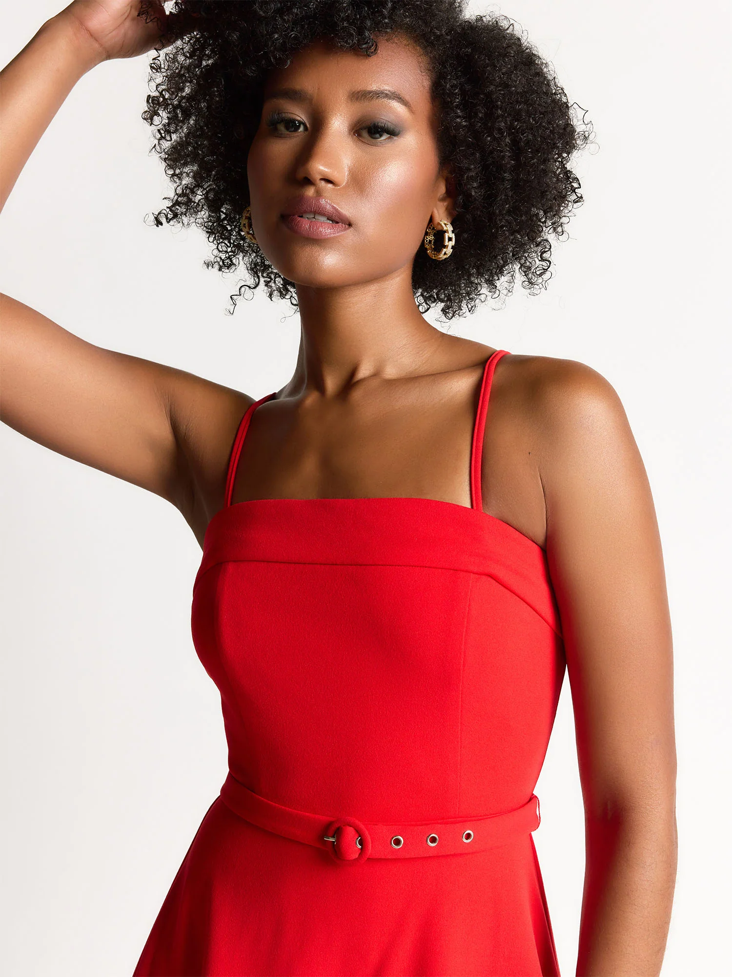 Flying Tomato Sleeveless Belted Midi Dress - Brands We Love - Image 3