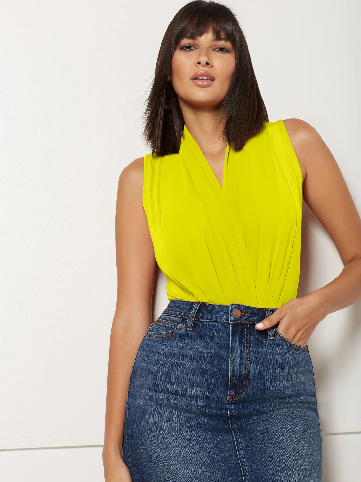Sleeveless Bodysuit - The NY&C Legacy Collection - Image 48