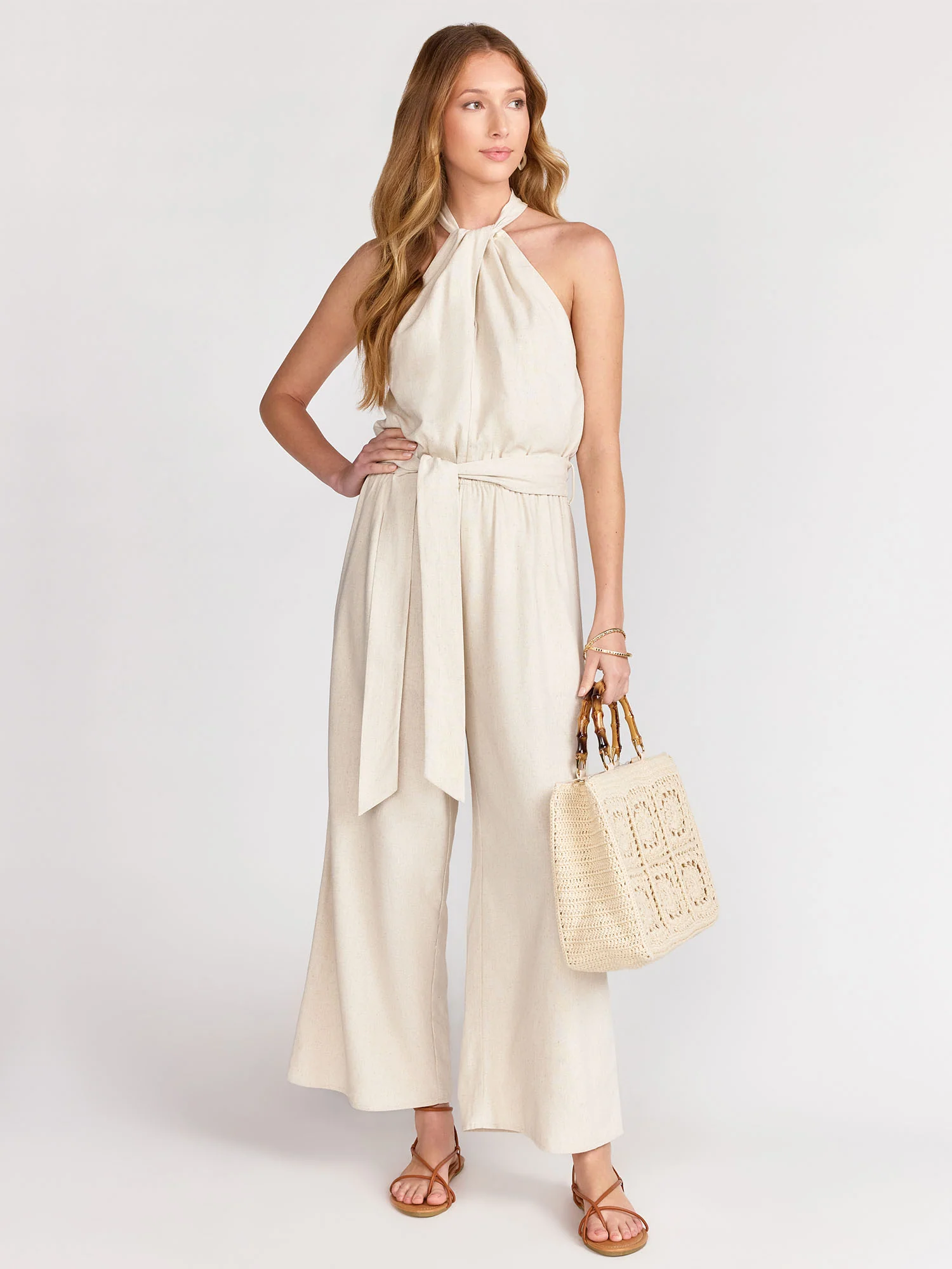 Gilli Sleeveless Halter Neck Jumpsuit - Brands We Love - Image 2