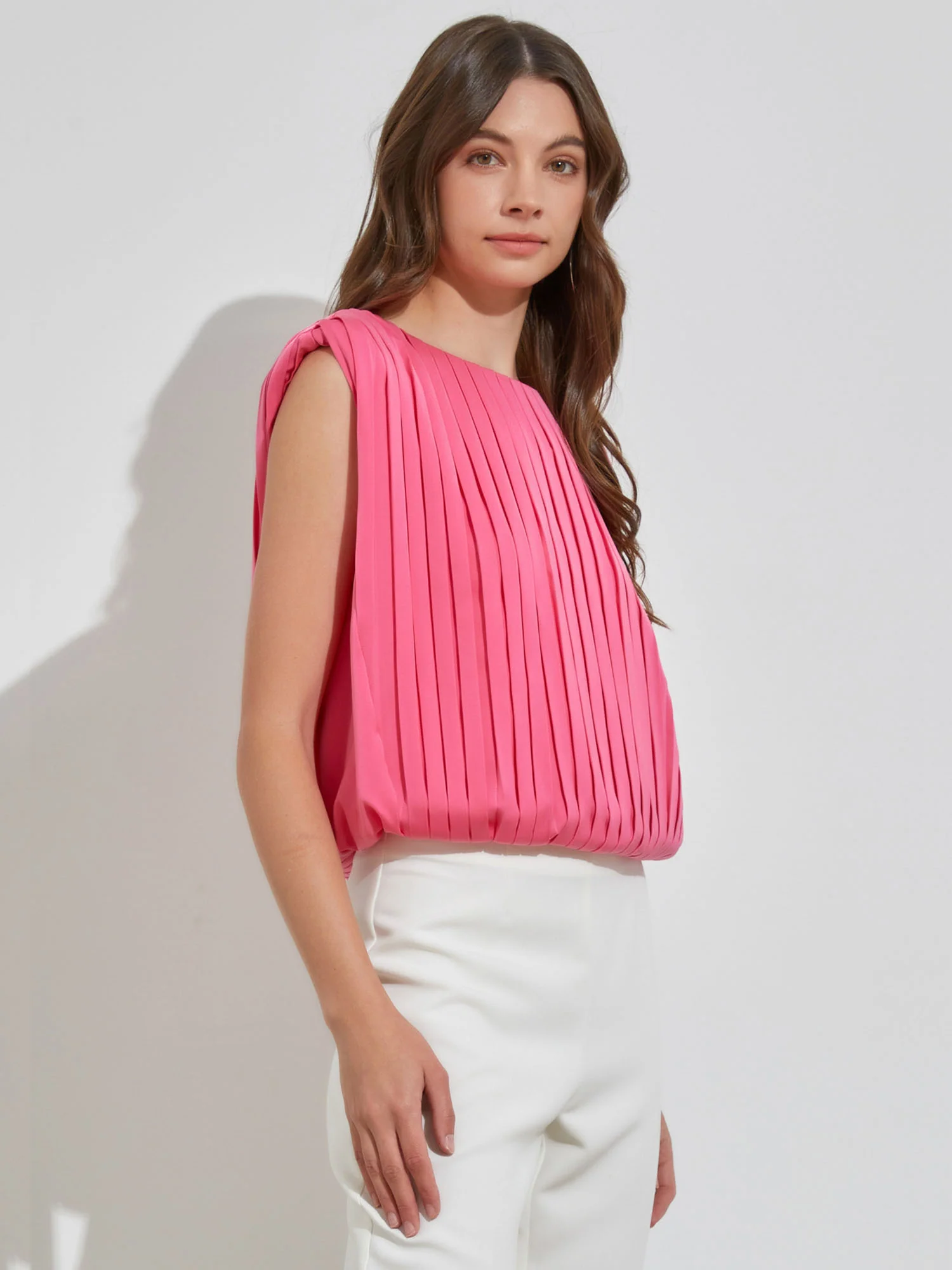 Do + Be Sleeveless Pleated Top - Brands We Love - Image 10