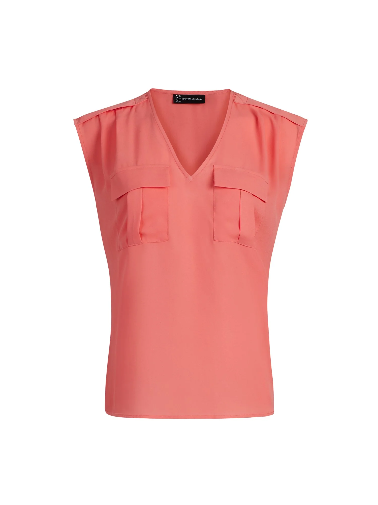 Sleeveless Pull-Over Utility Blouse - Image 2