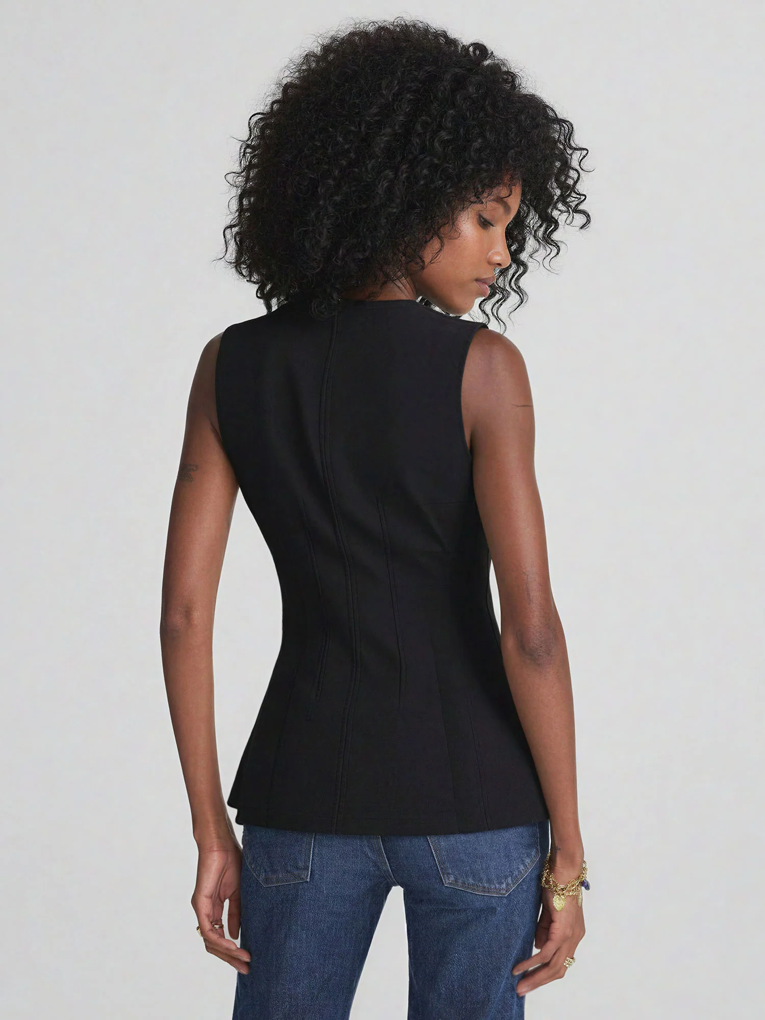 Sleeveless Hourglass Top - Image 3