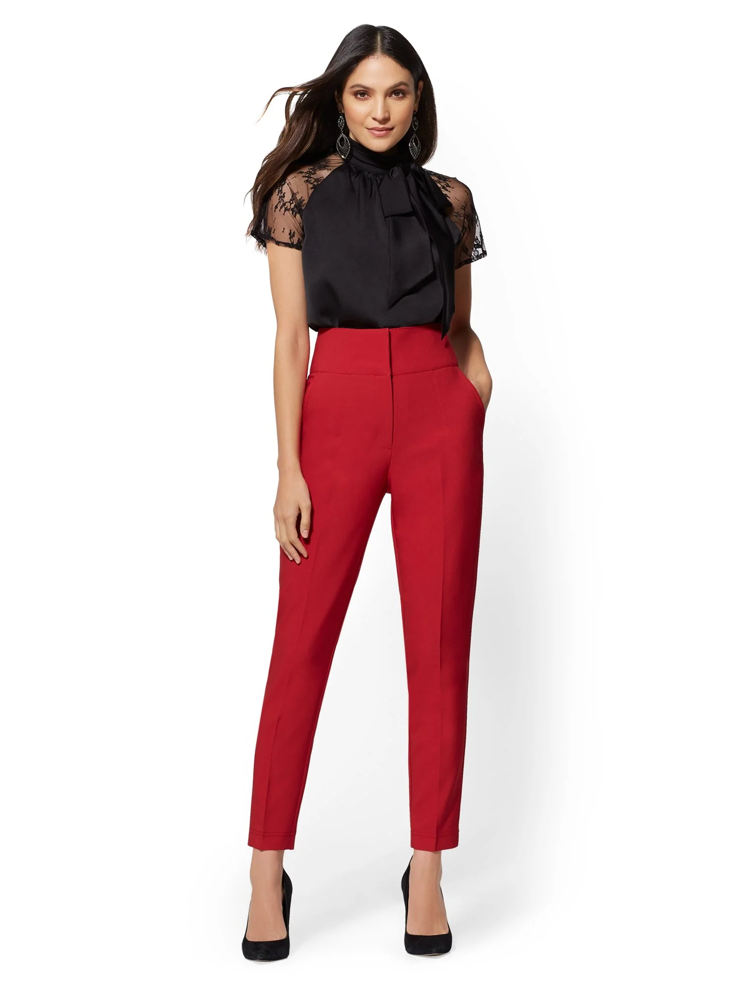 Slim Ankle Pant - 7th Avenue - Image 4