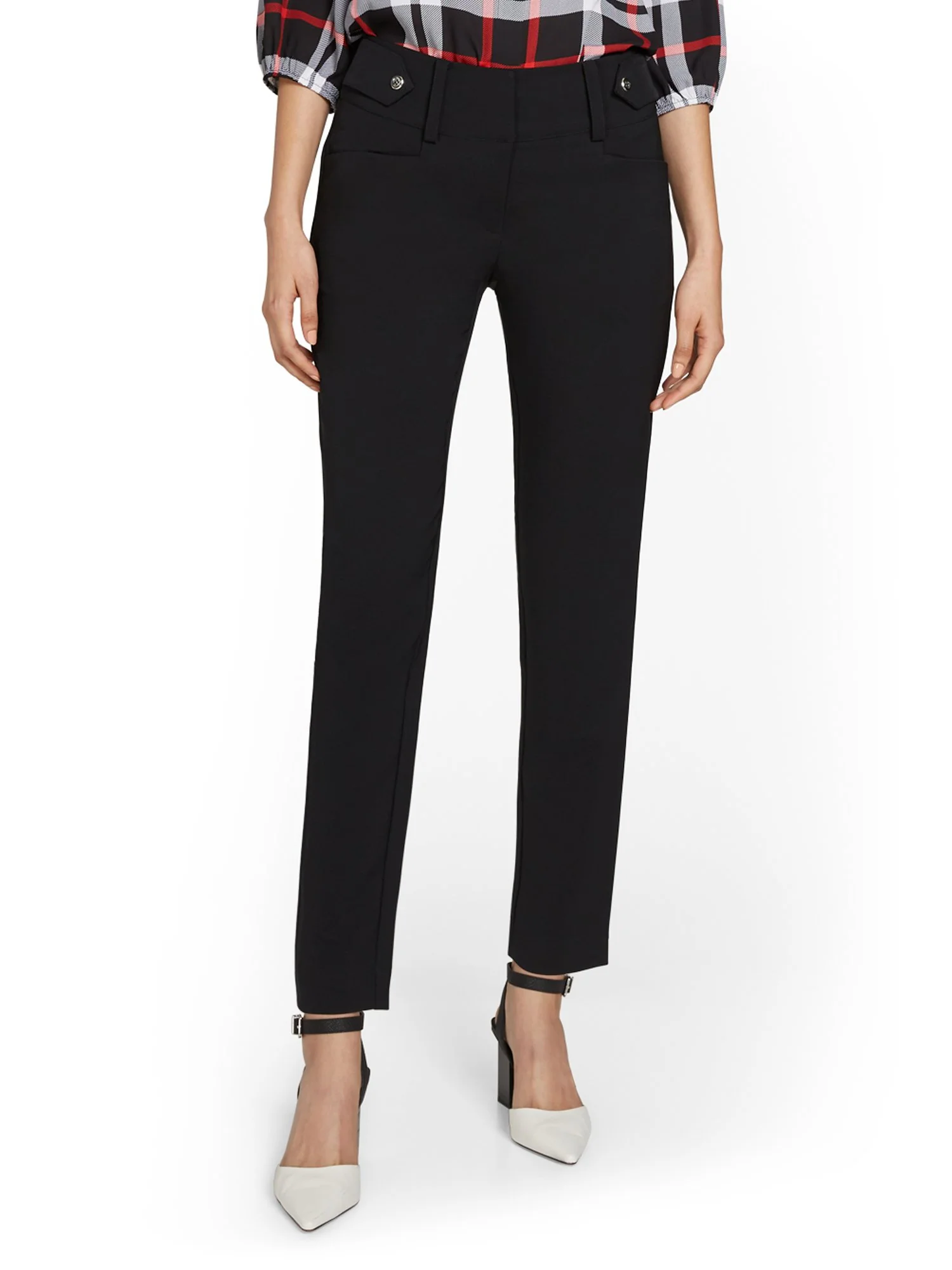 Slim-Leg Ankle Pant - Premium Stretch