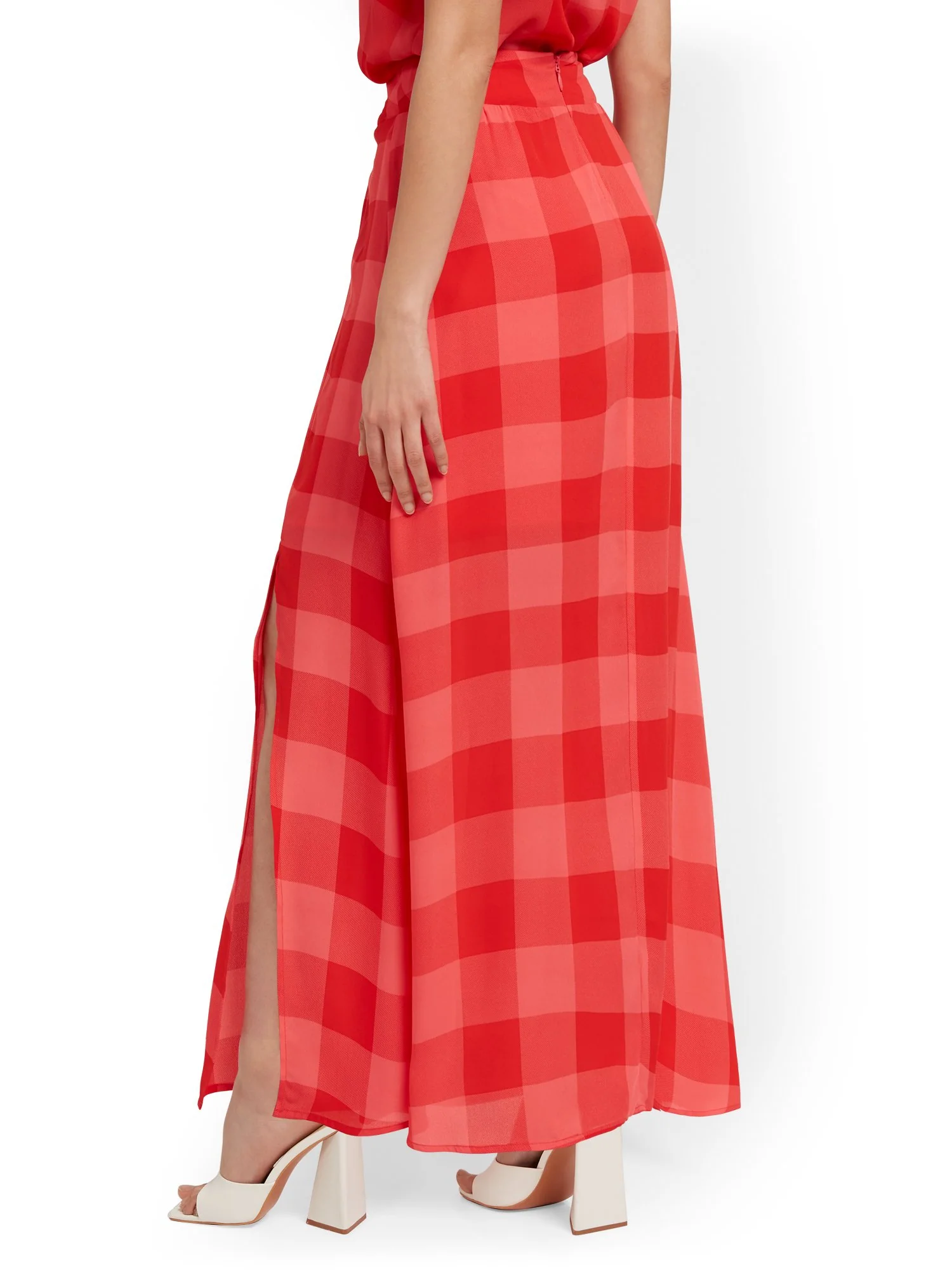 Slit-Front Maxi Skirt - Image 3