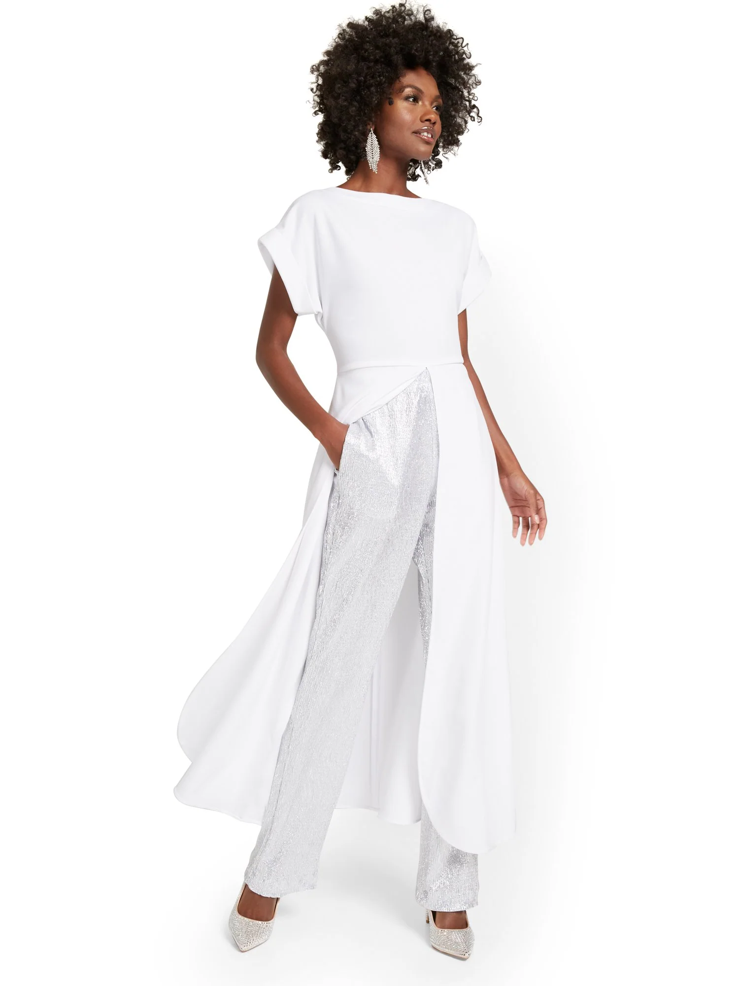 Slit-Front Maxi Top - Image 2