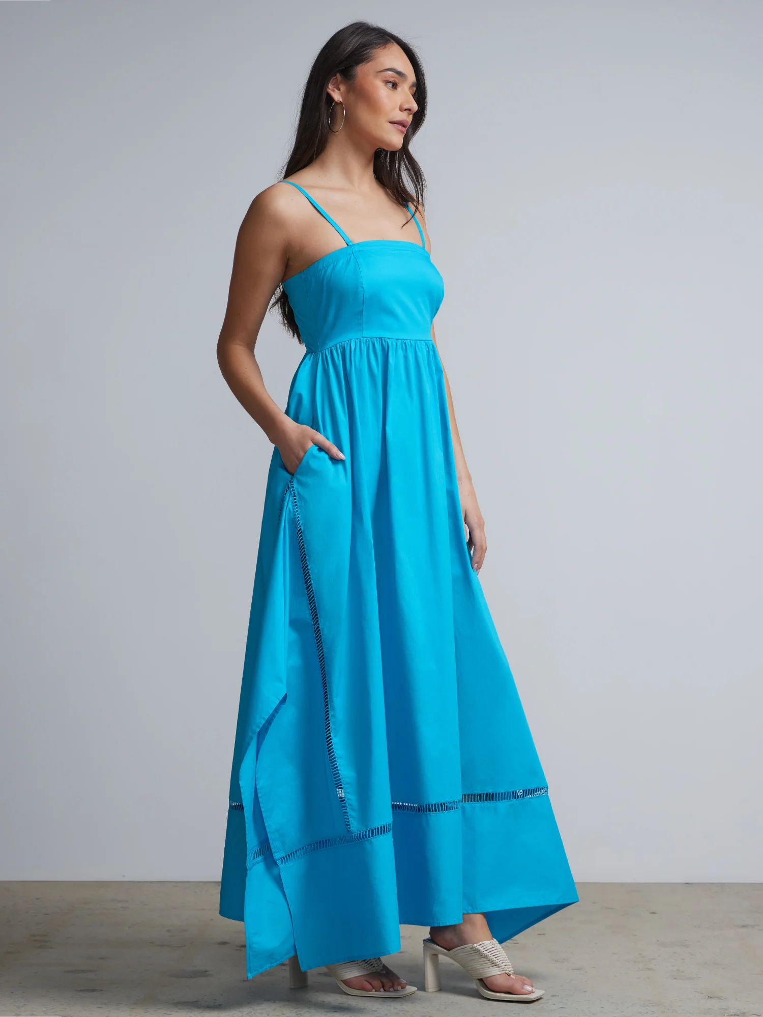 Slit-Hem Maxi Dress - Image 2