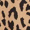 Slouchy Asymmetrical Cold-Shoulder Tunic Sweater - Leopard - Image 4