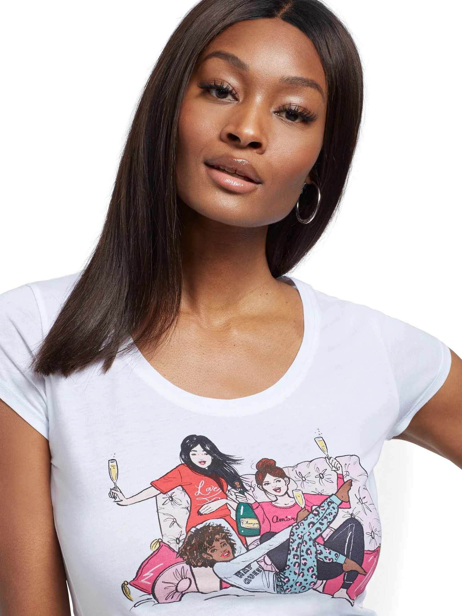 'Slumber Girls' Graphic Tee