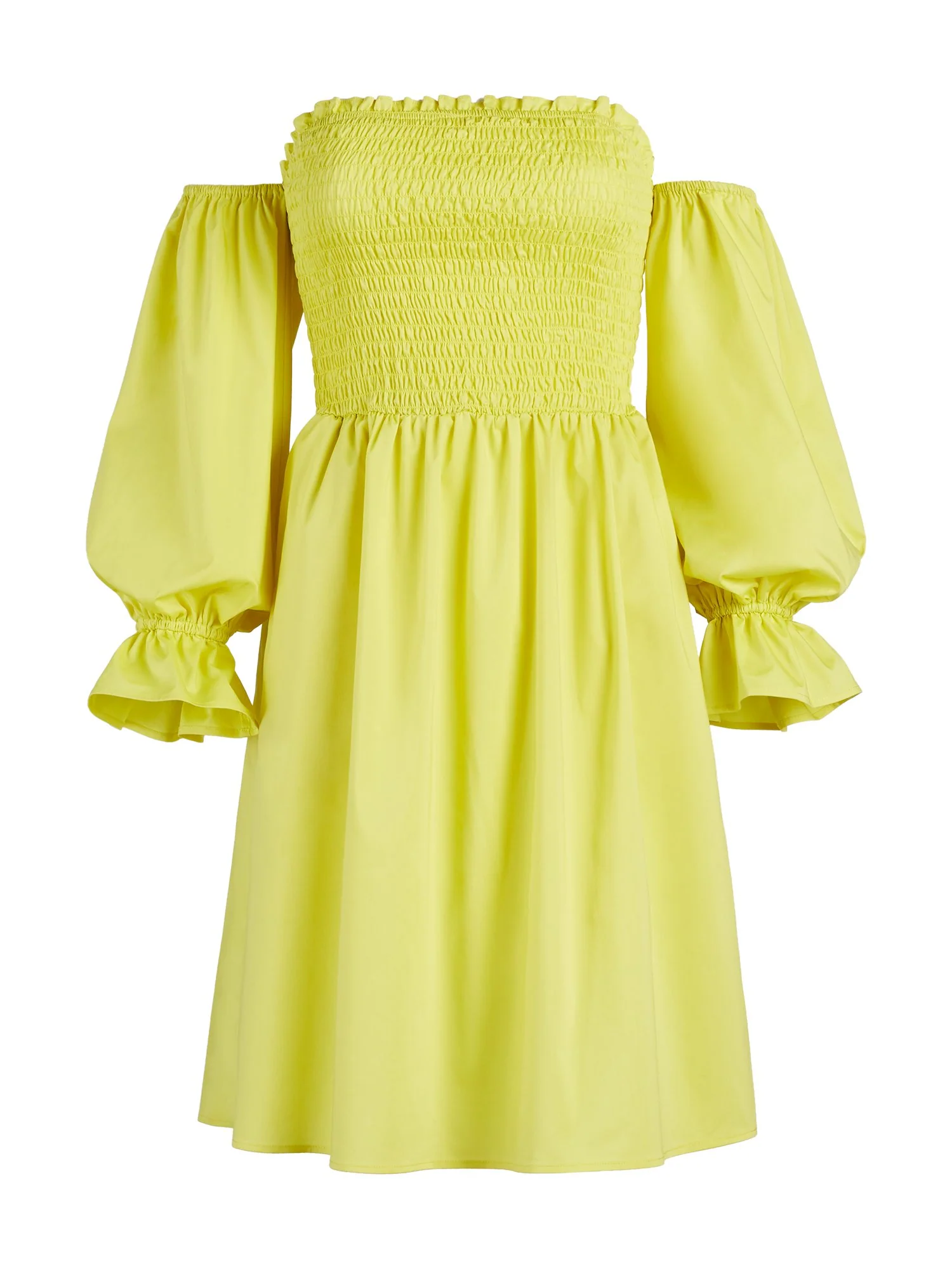 Smocked Off-The-Shoulder Dress - Image 6