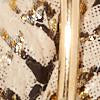 Snake-Print Oval Drop Earring - Image 2