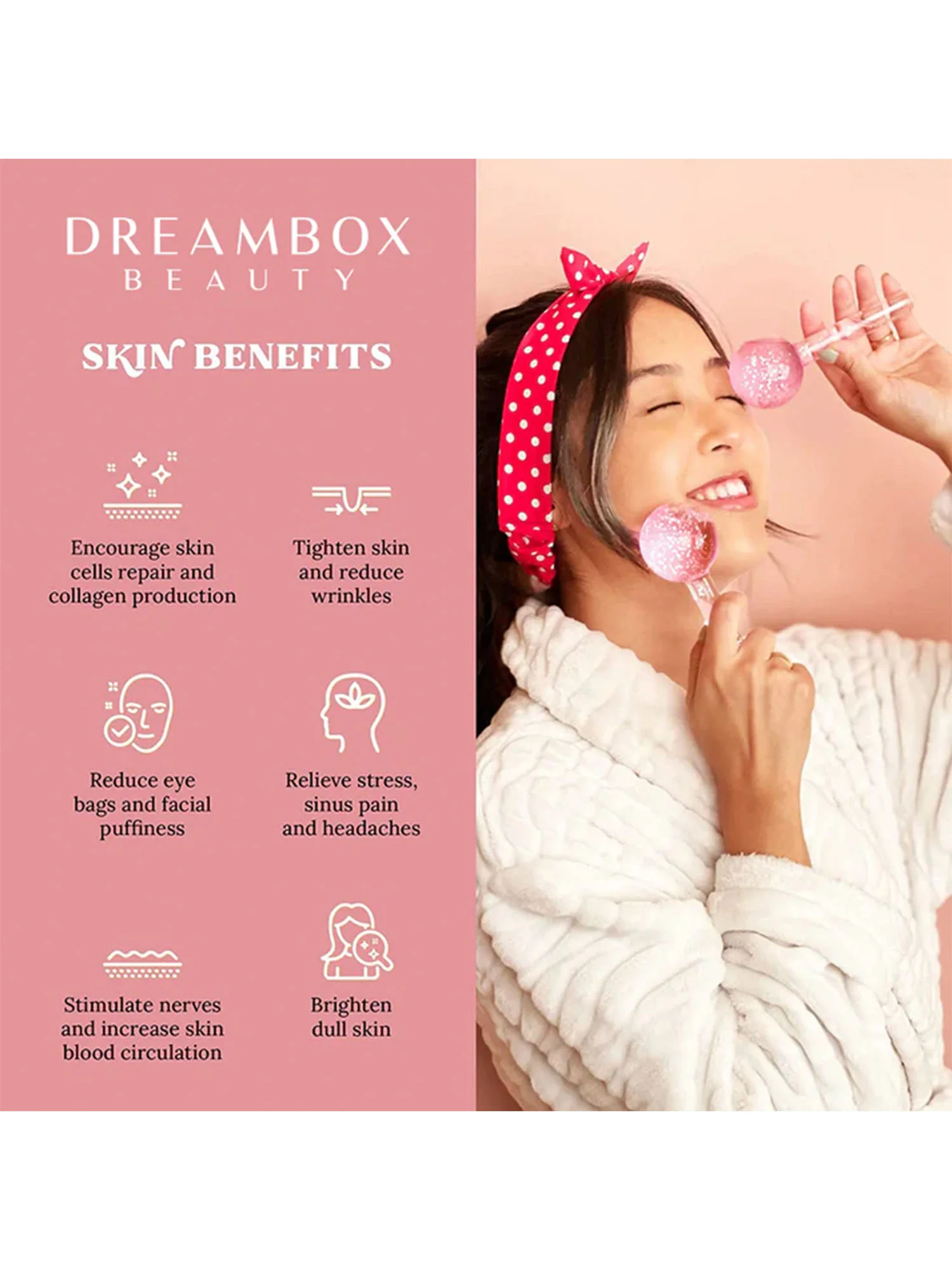 Dreambox Beauty Snow Globes, Ice Roller for Face - Brands We Love - Image 7
