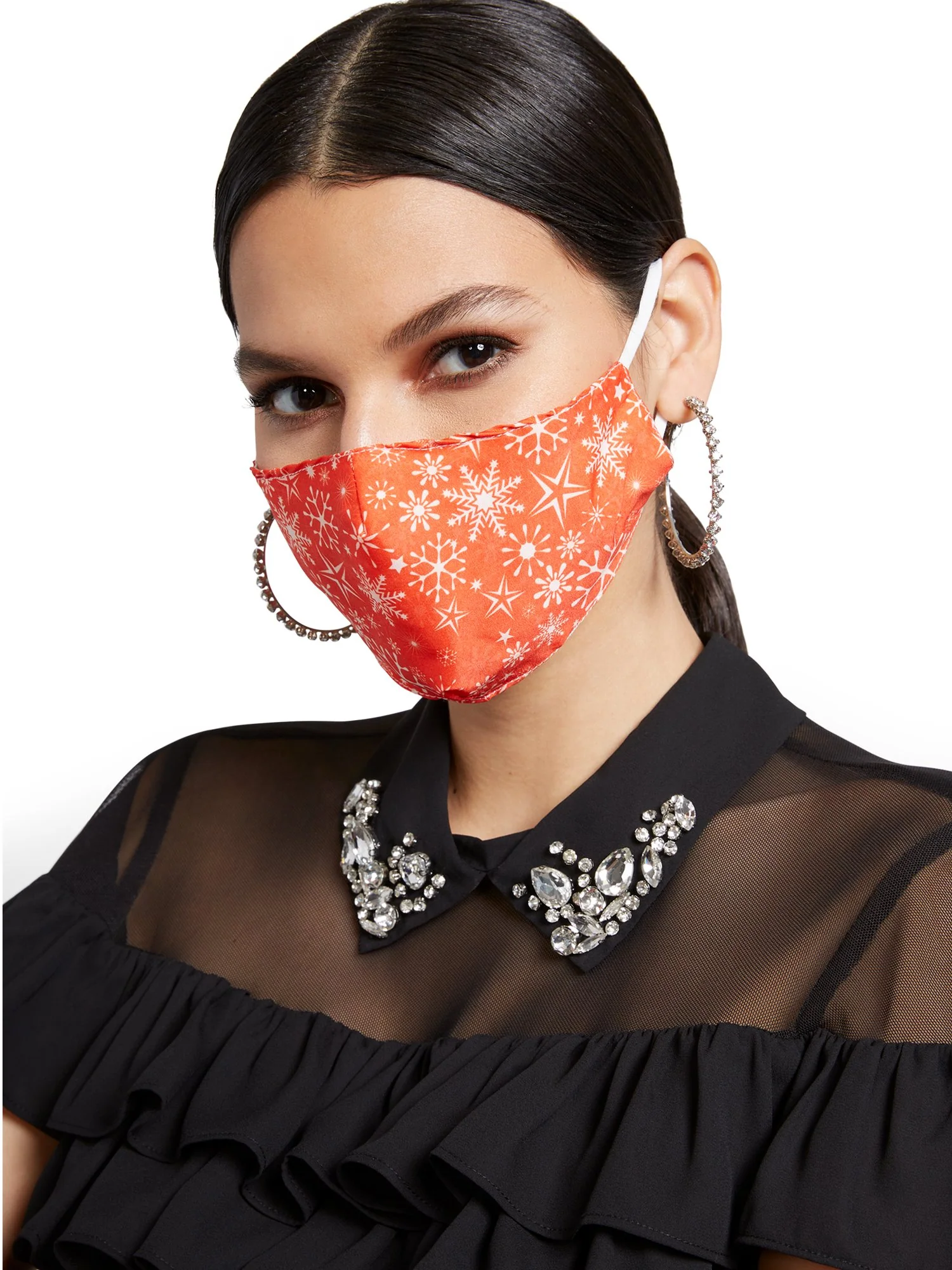 'Snowflake' Face Mask