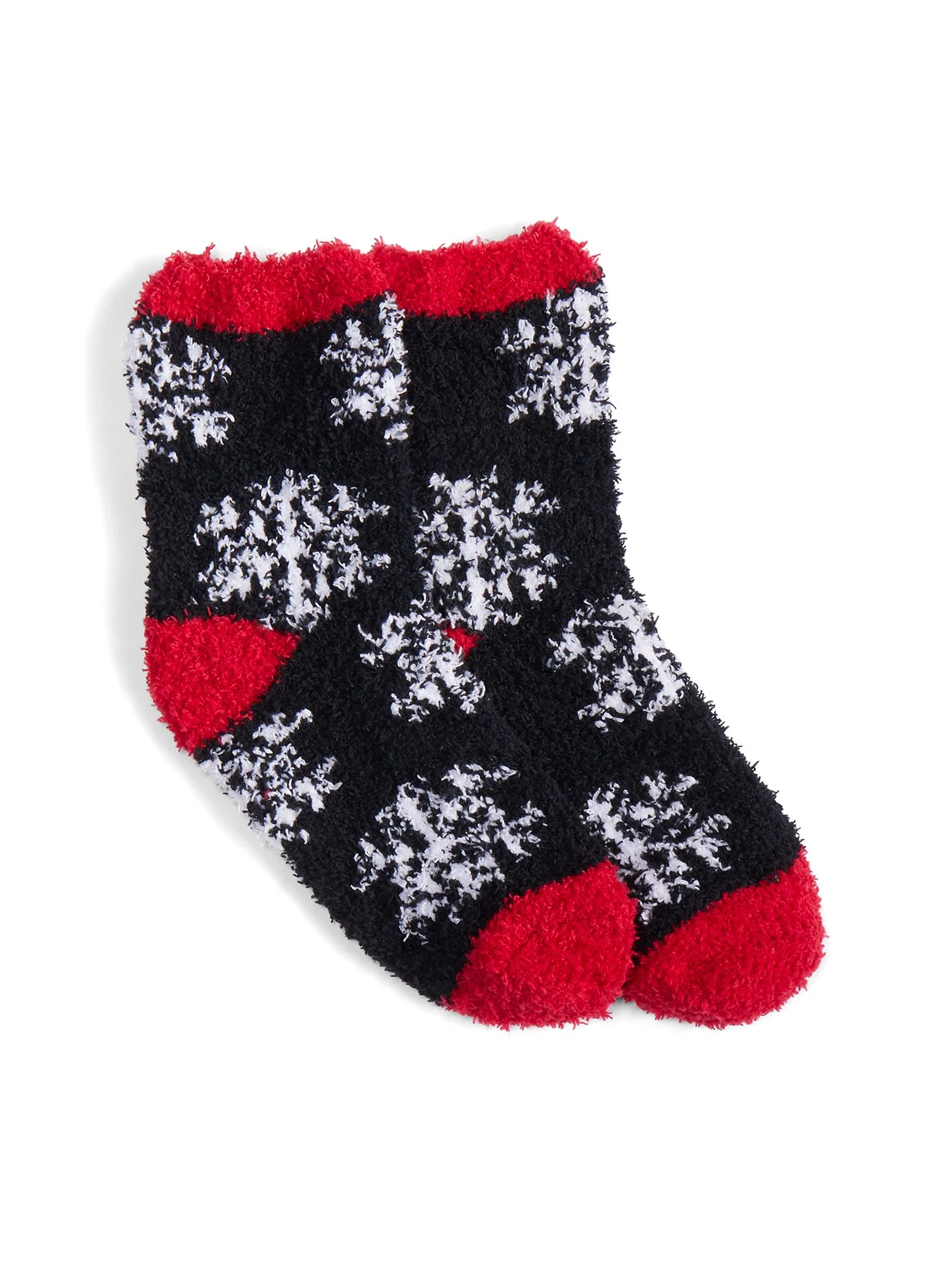 Snowflake-Print Cozy Socks