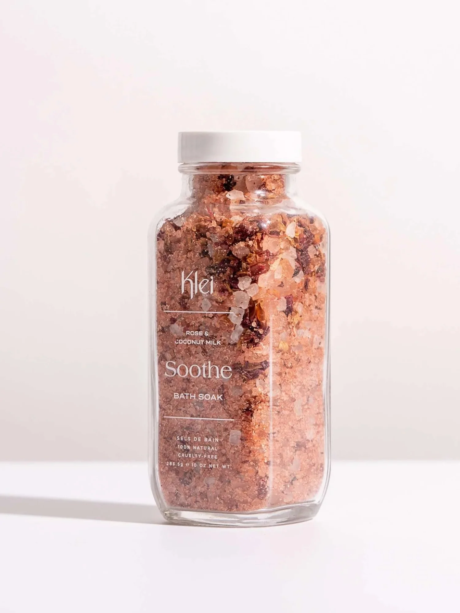 Soothe Rose & Coconut Milk Herbal Bath Soak - Klei Beauty - Image 2