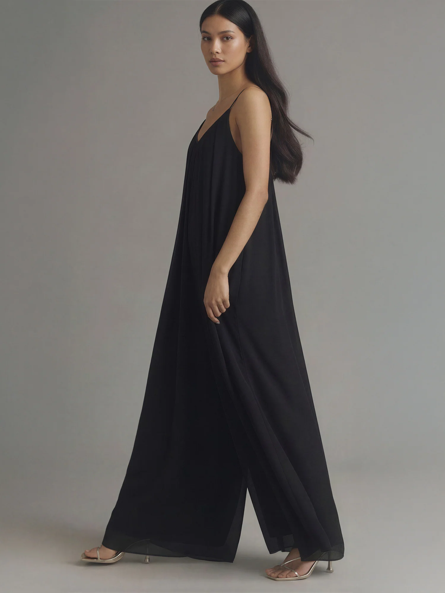 Sleeveless Wide Leg Jumpsuit - Image 3