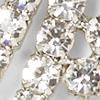 Sparkling Silvertone Statement Earring - Image 2