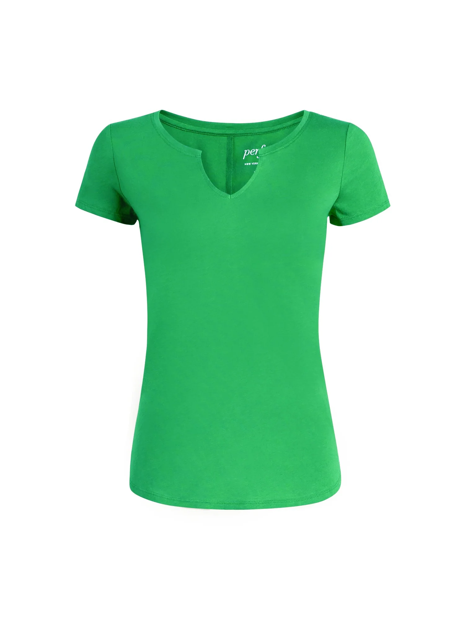 Split-Neck Perfect Tee - Image 17