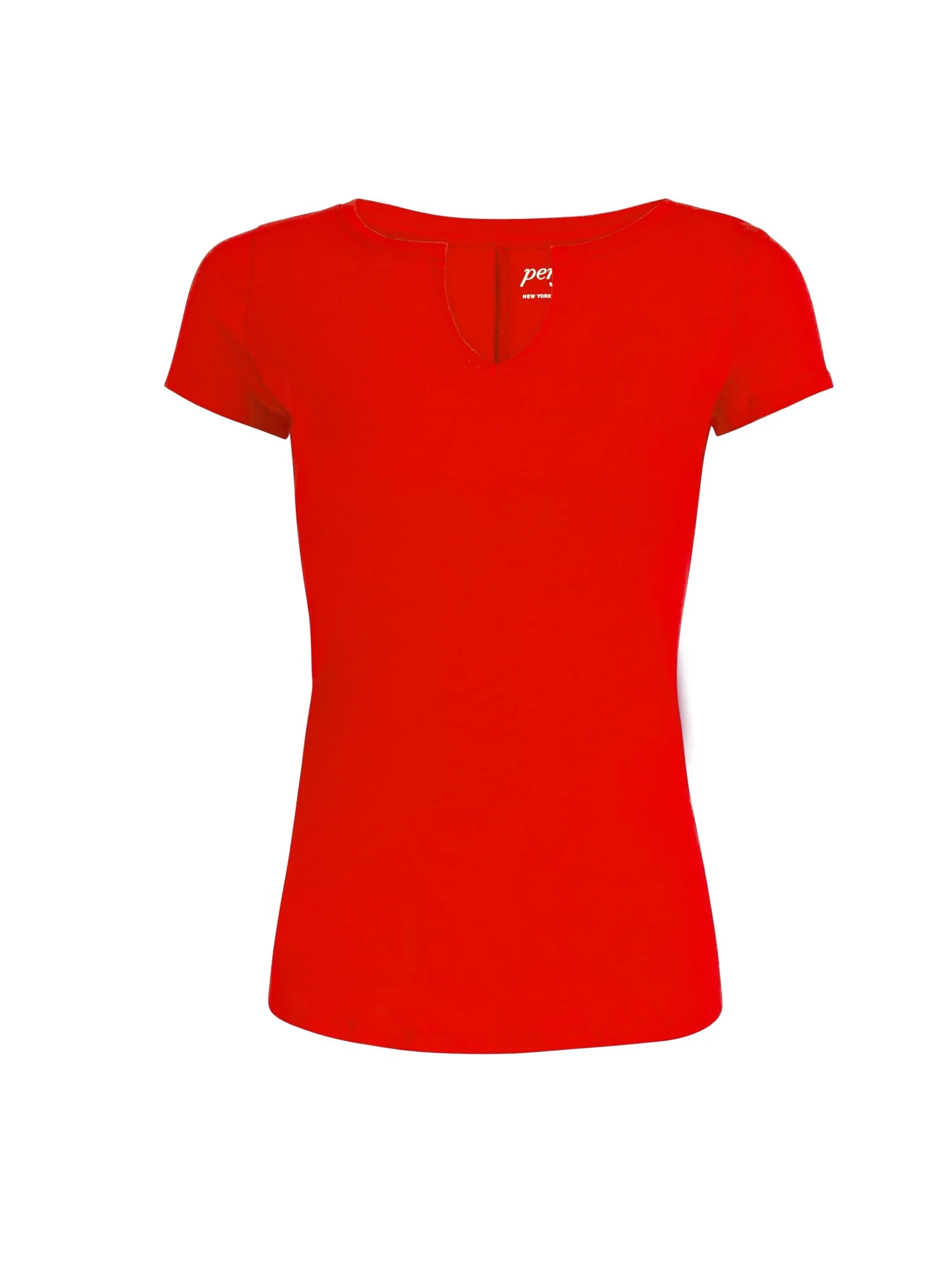 Split-Neck Perfect Tee - Image 8