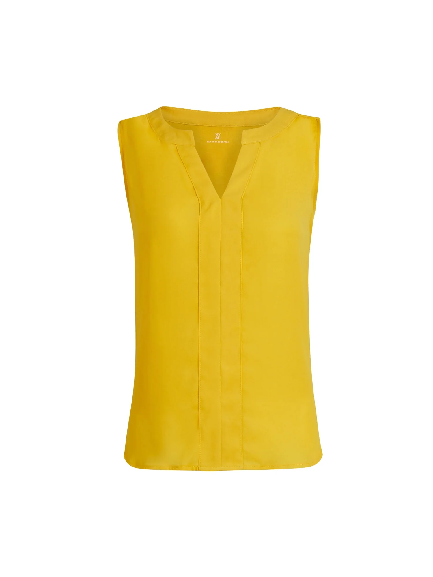 Split-Neck Sleeveless Top - Image 41