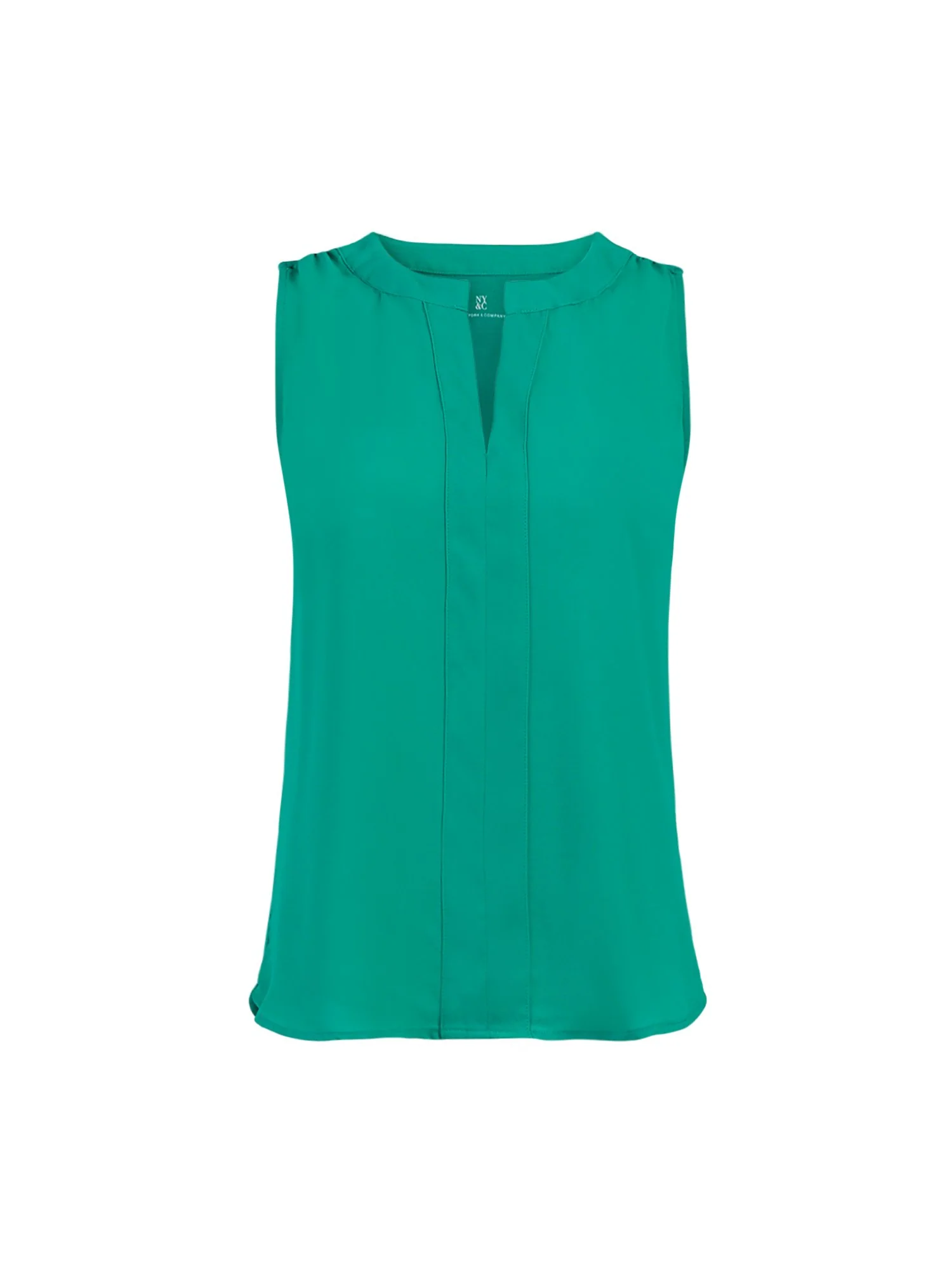 Split-Neck Sleeveless Top - Image 6