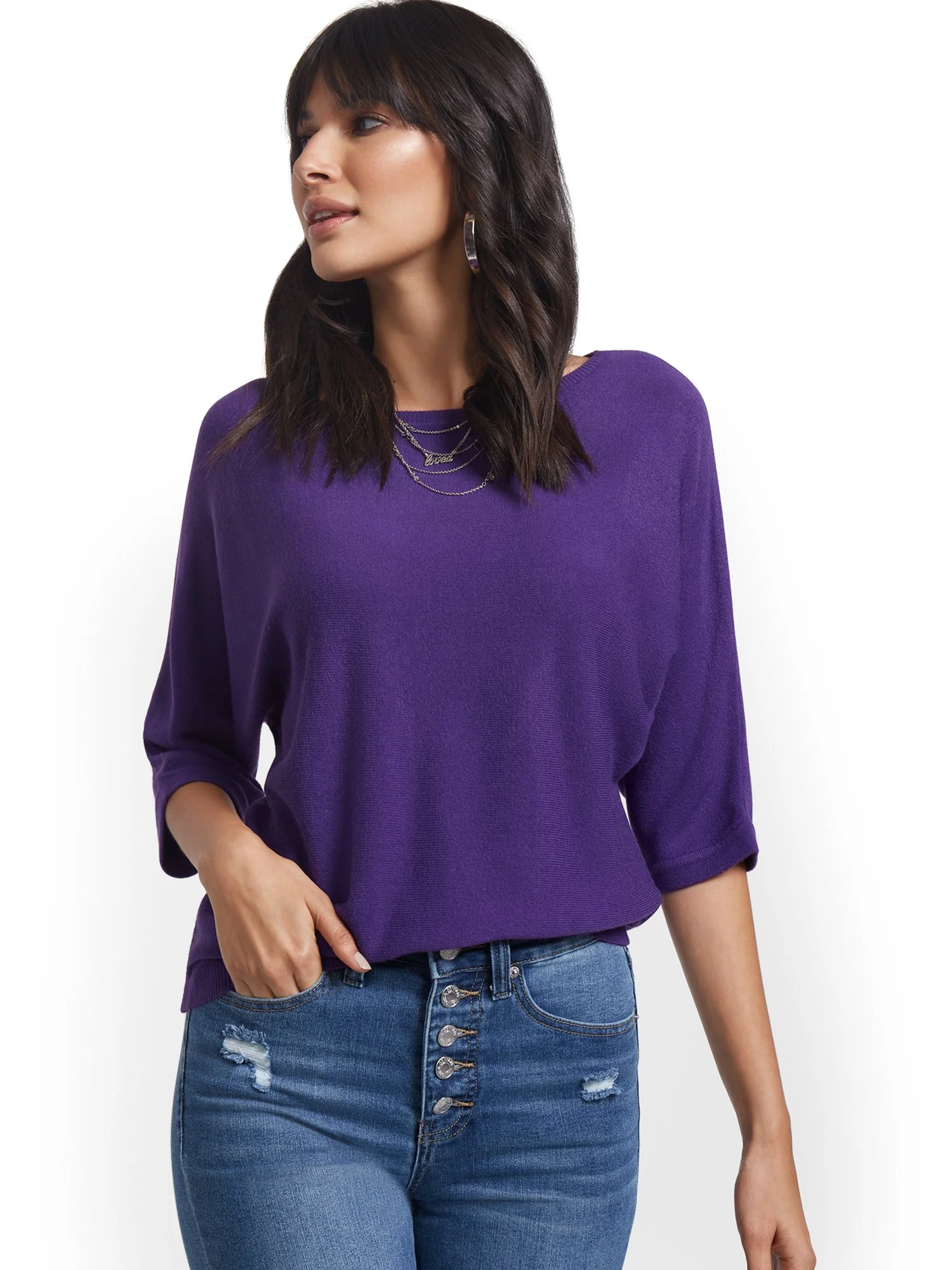 Spring Dolman Sweater - Image 3