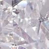 Square Cubic Zirconia Sterling Silver Crown Post Earring - Image 4